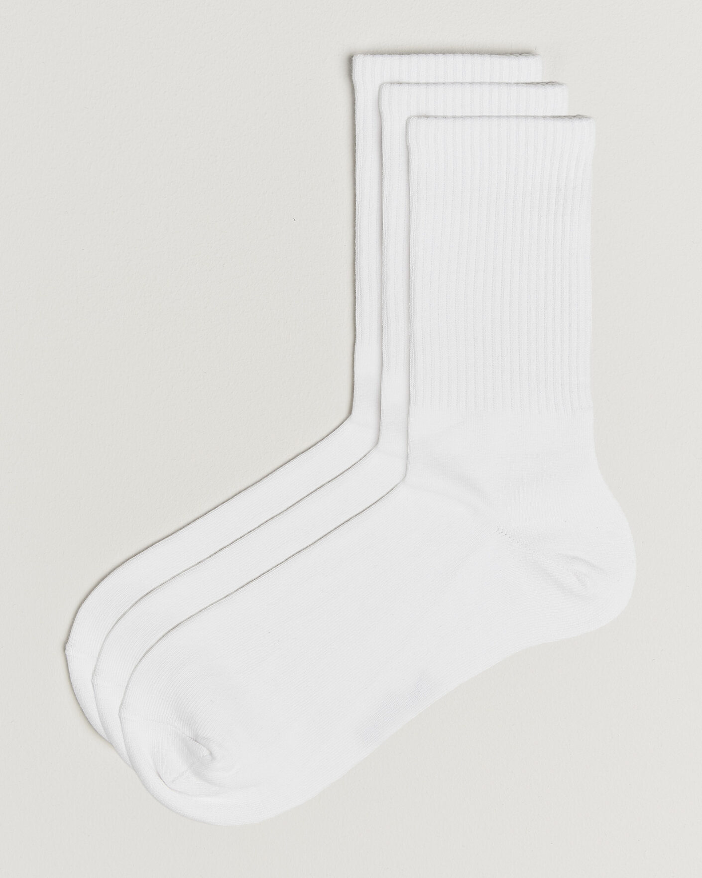 Hombres | Ropa interior y calcetines | Bread & Boxers | 3-Pack Sport Sock White