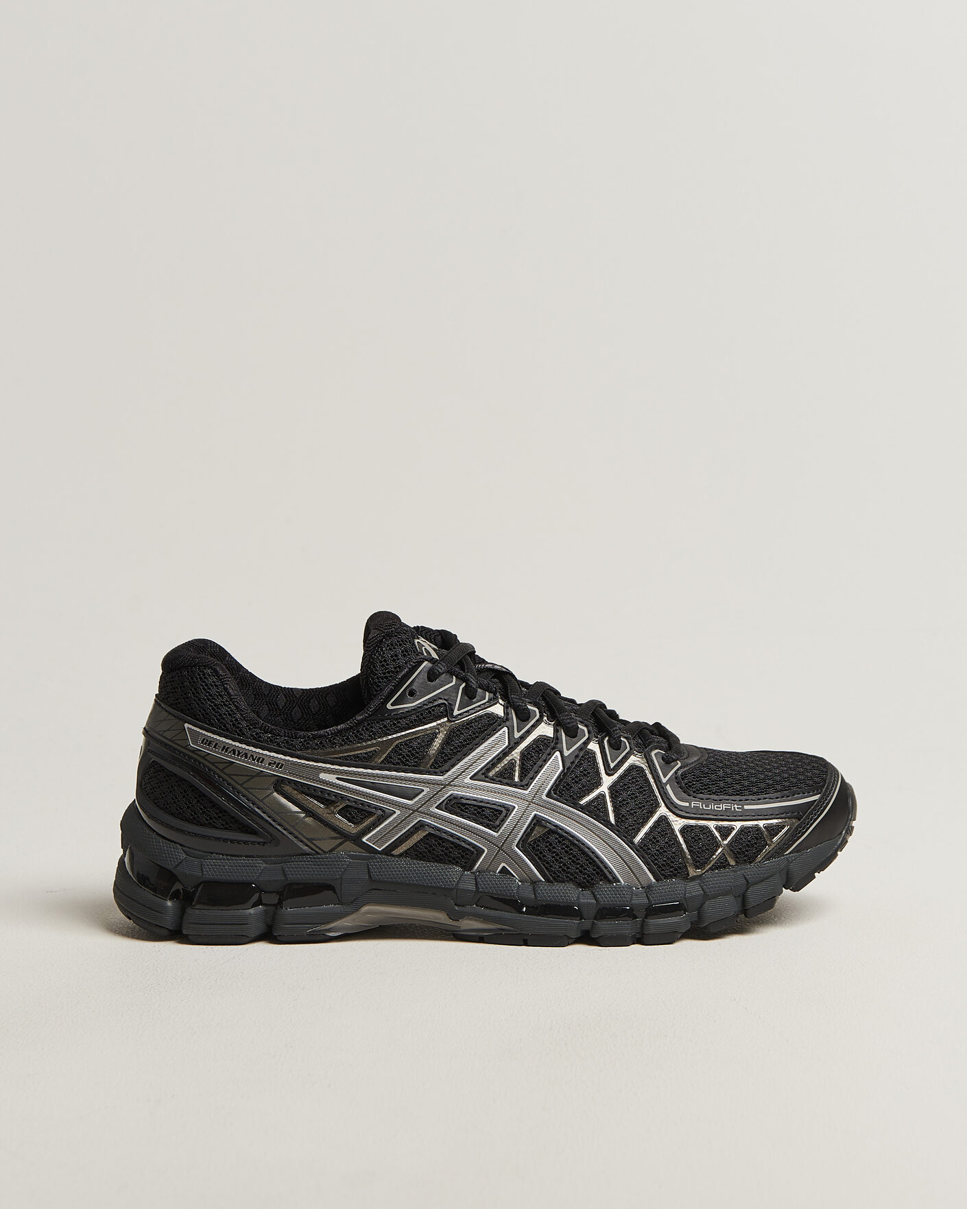 Hombres | Zapatillas | Asics | Gel-Kayano 20 Black/Clay Grey
