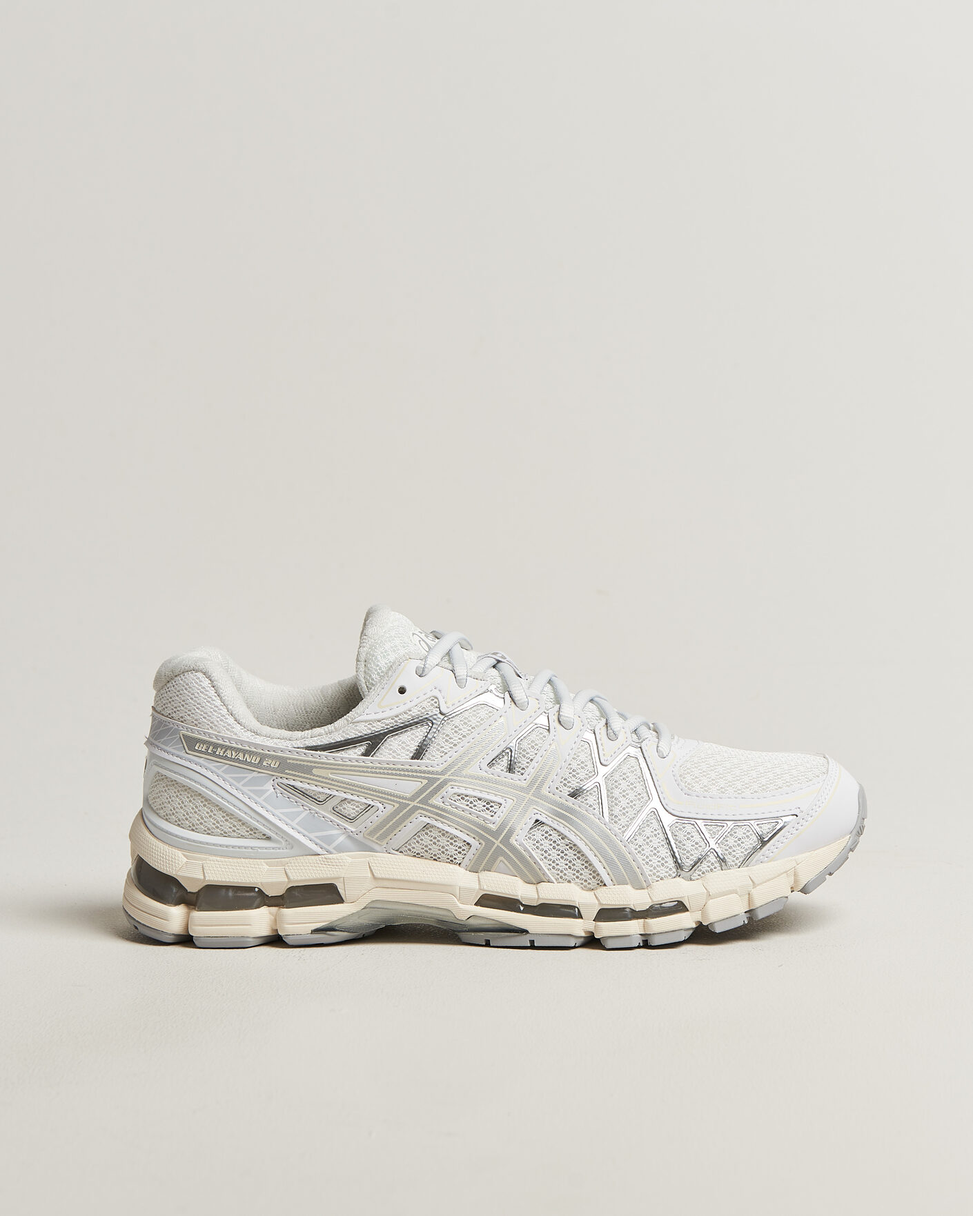 Hombres | Zapatillas | Asics | Gel-Kayano 20 White/Pure Silver