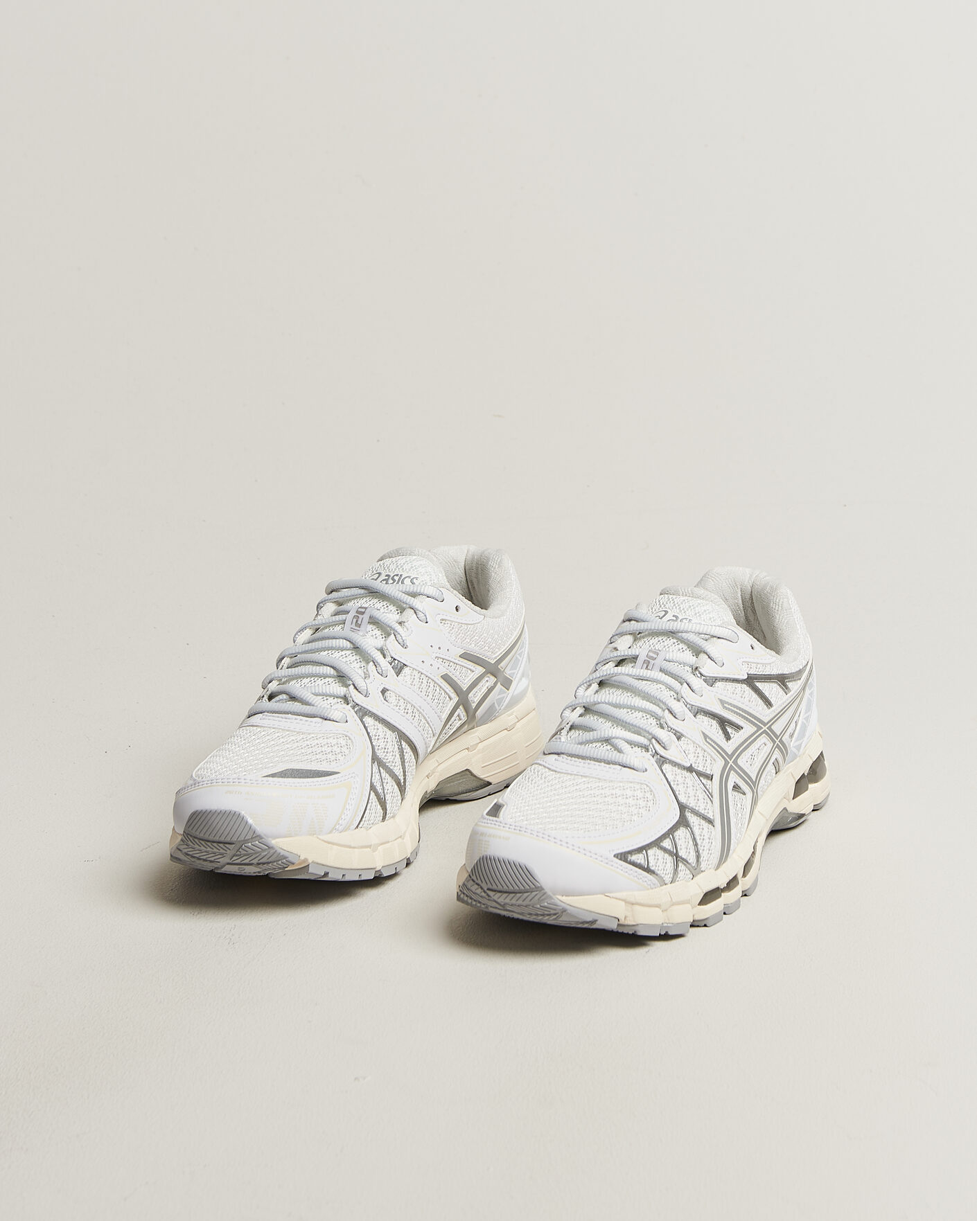 Hombres | Zapatillas | Asics | Gel-Kayano 20 White/Pure Silver
