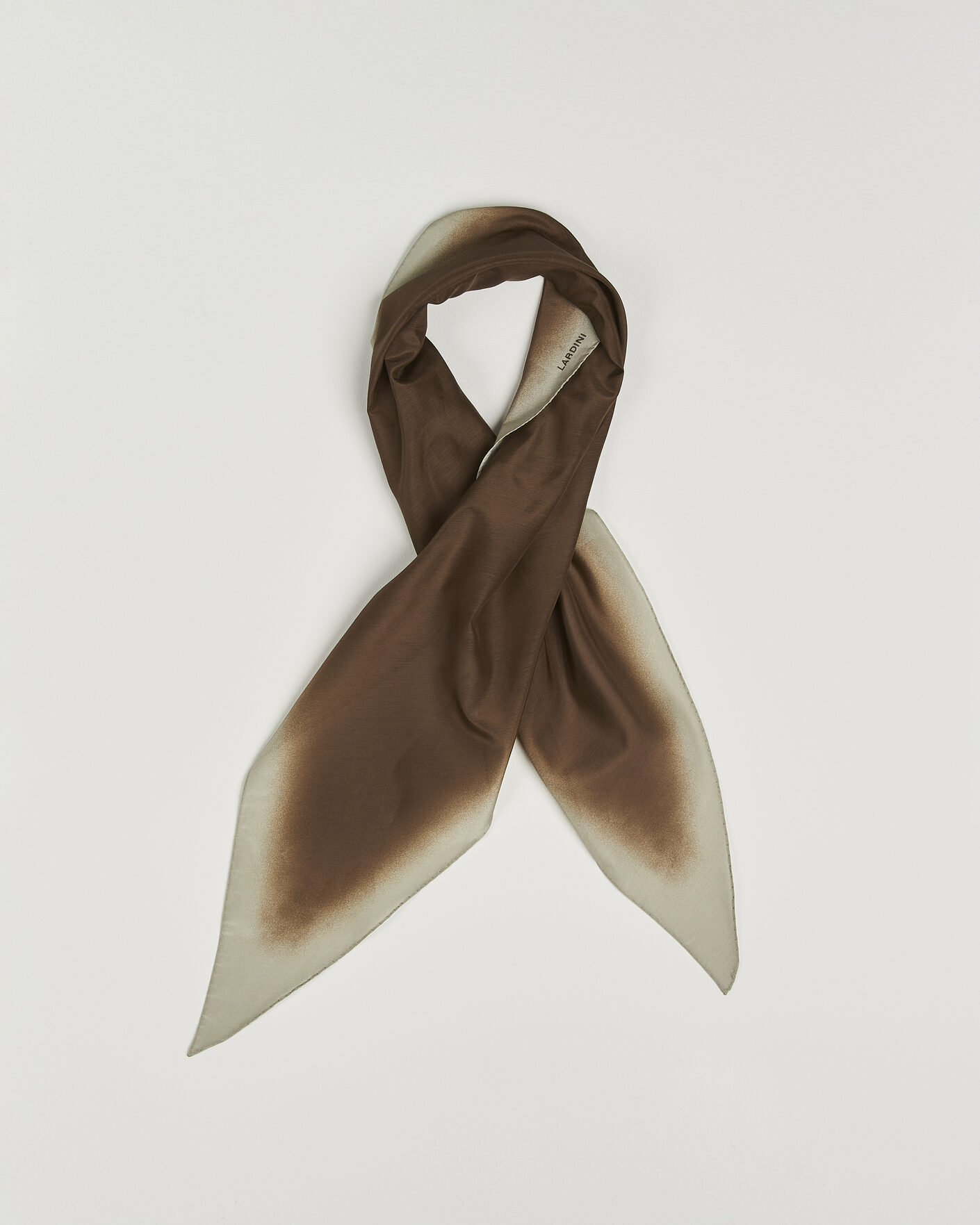 Hombres | Bufandas elegantes | Lardini | Cotton/Silk Scarf Brown