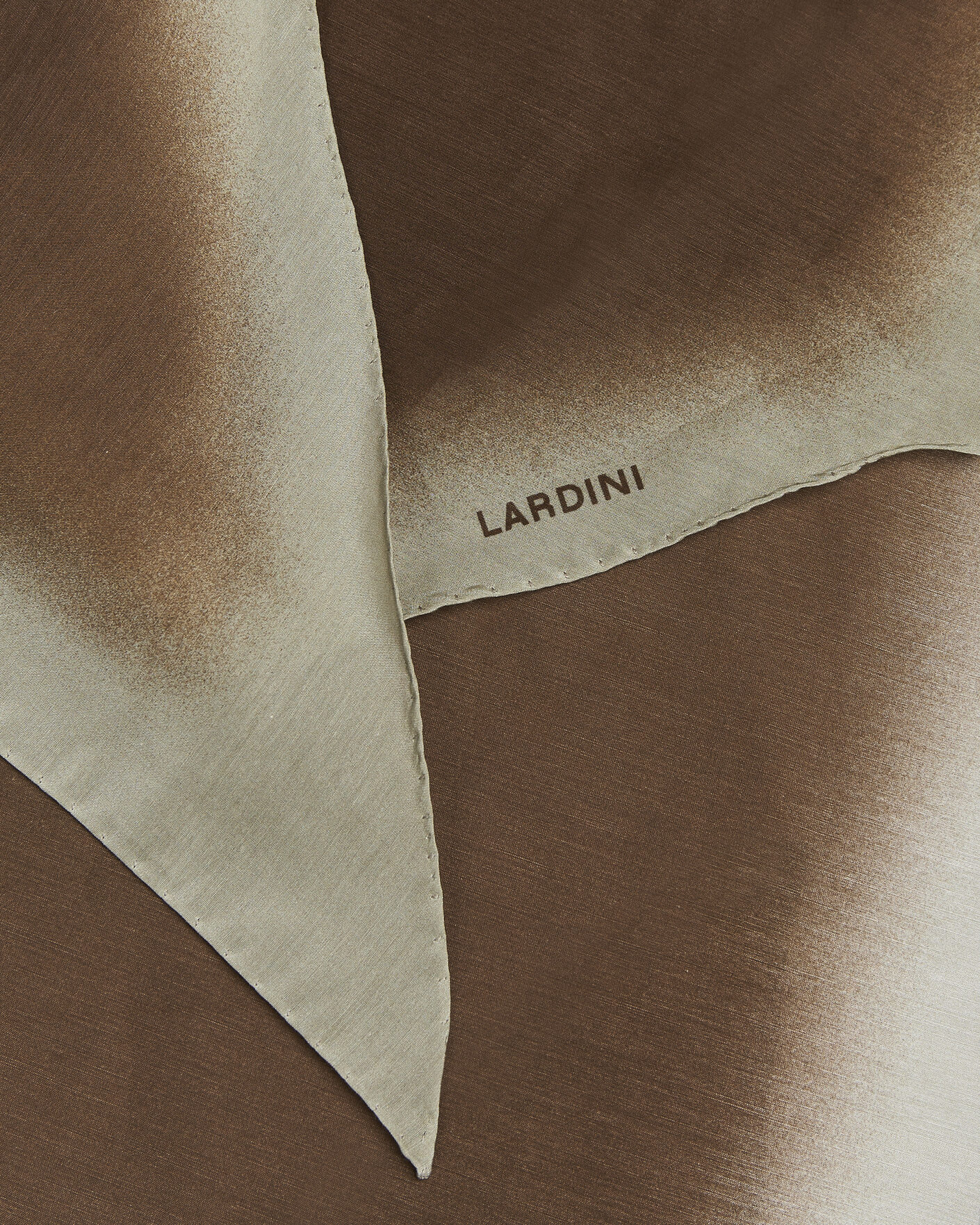 Hombres | Bufandas elegantes | Lardini | Cotton/Silk Scarf Brown