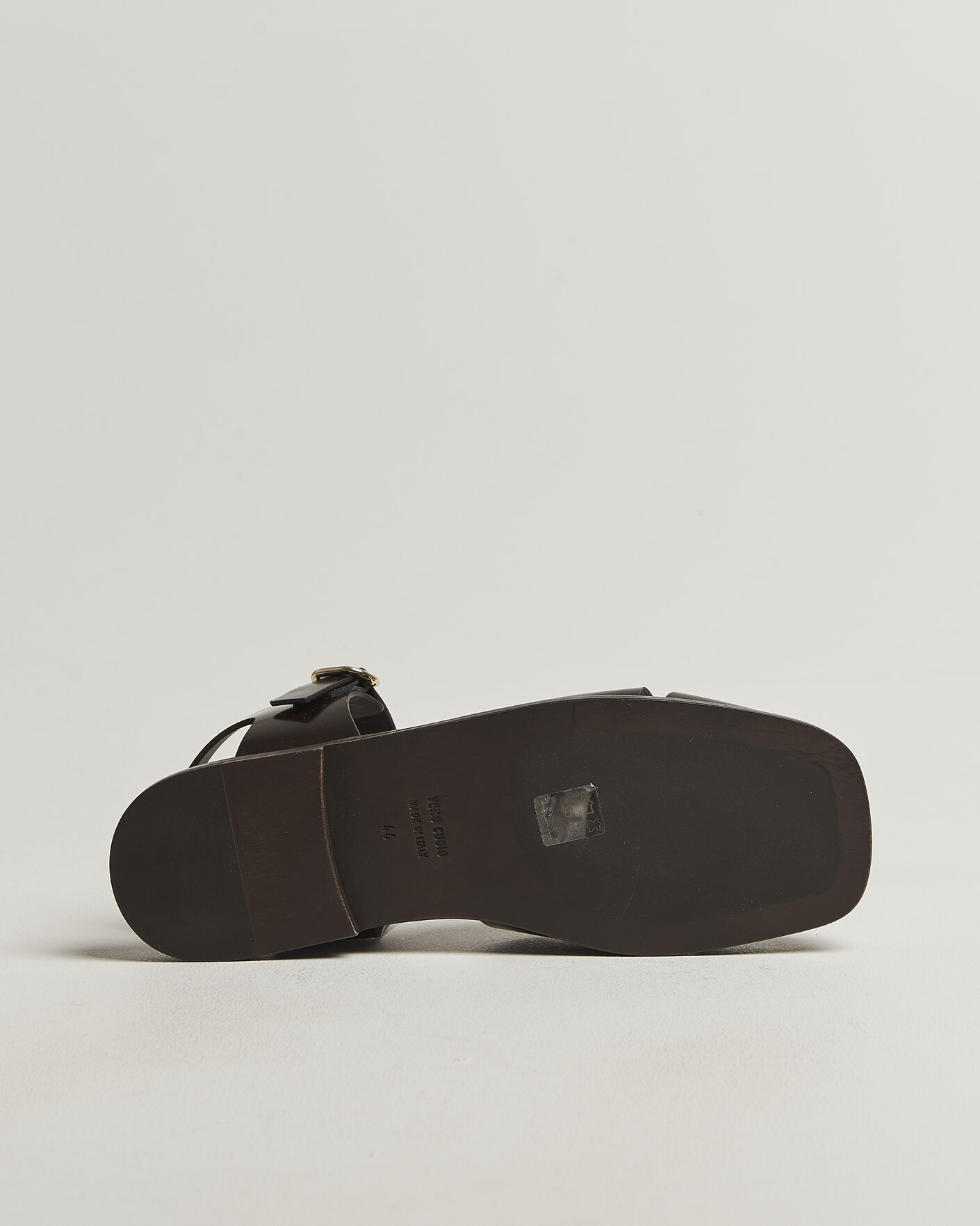 Hombres | Sandalias y chanclas | Lardini | Marcel Leather Sandal Dark Brown