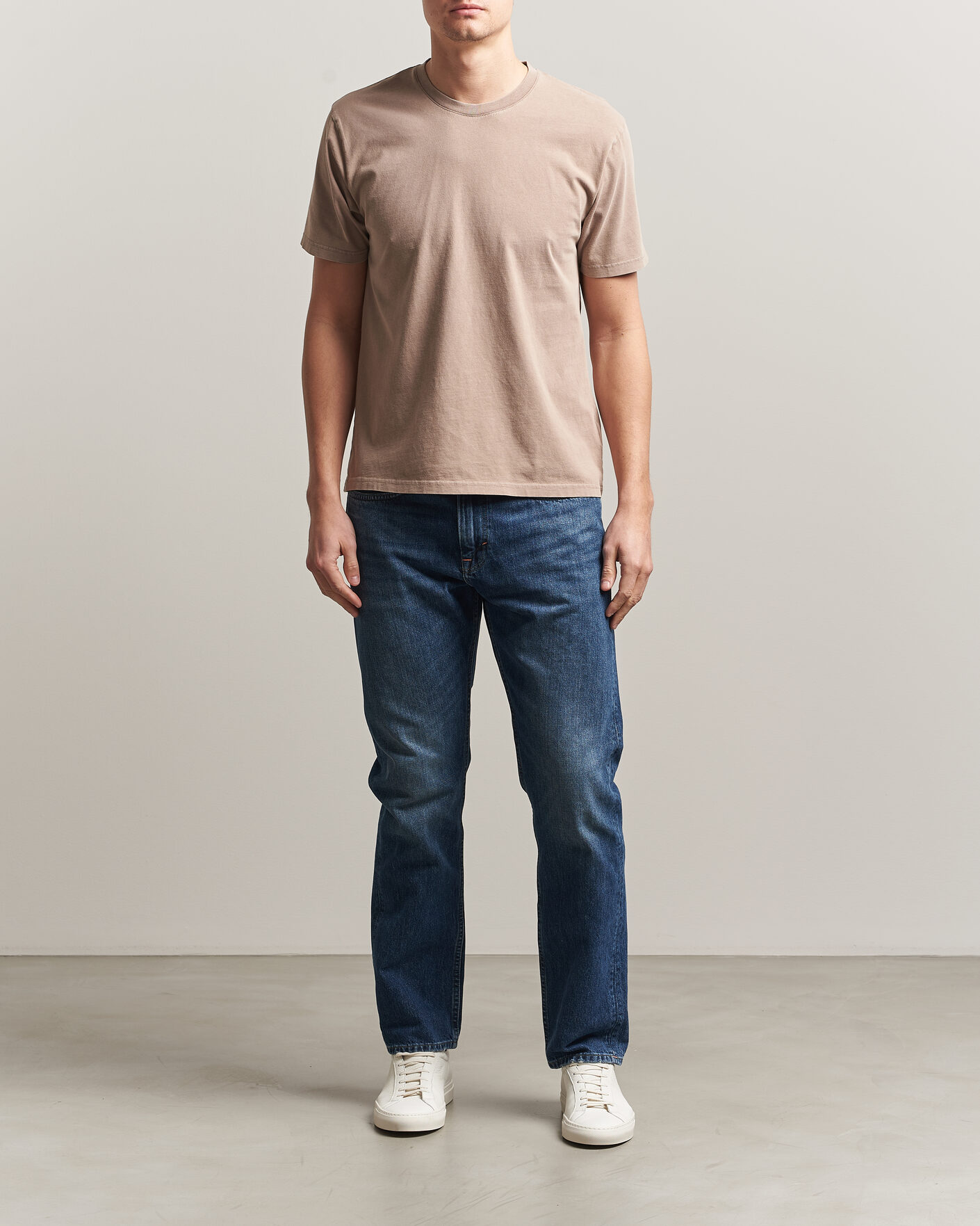 Hombres | Camisetas | Colorful Standard | Classic Organic T-Shirt Faded Khaki