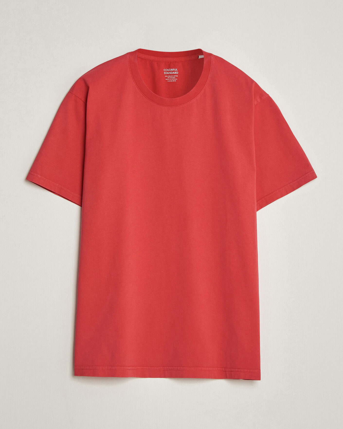 Hombres | Camisetas | Colorful Standard | Classic Organic T-Shirt Faded Red