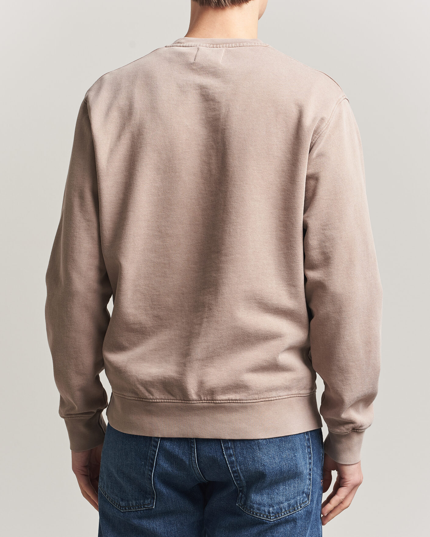 Hombres | Jerséis y prendas de punto | Colorful Standard | Classic Organic Crew Neck Sweat Faded Khaki