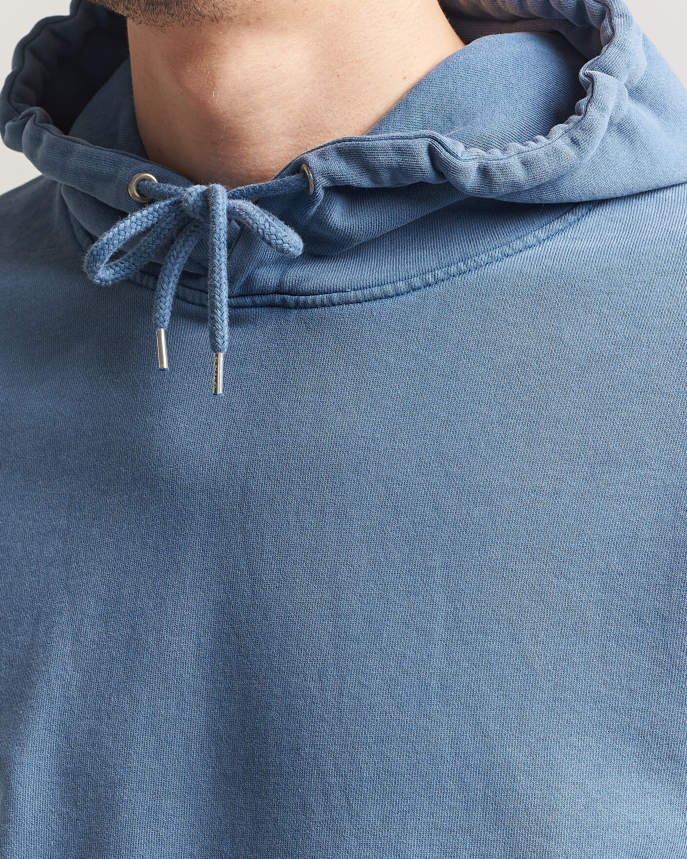 Hombres | Jerséis y prendas de punto | Colorful Standard | Classic Organic Hood Faded Indigo