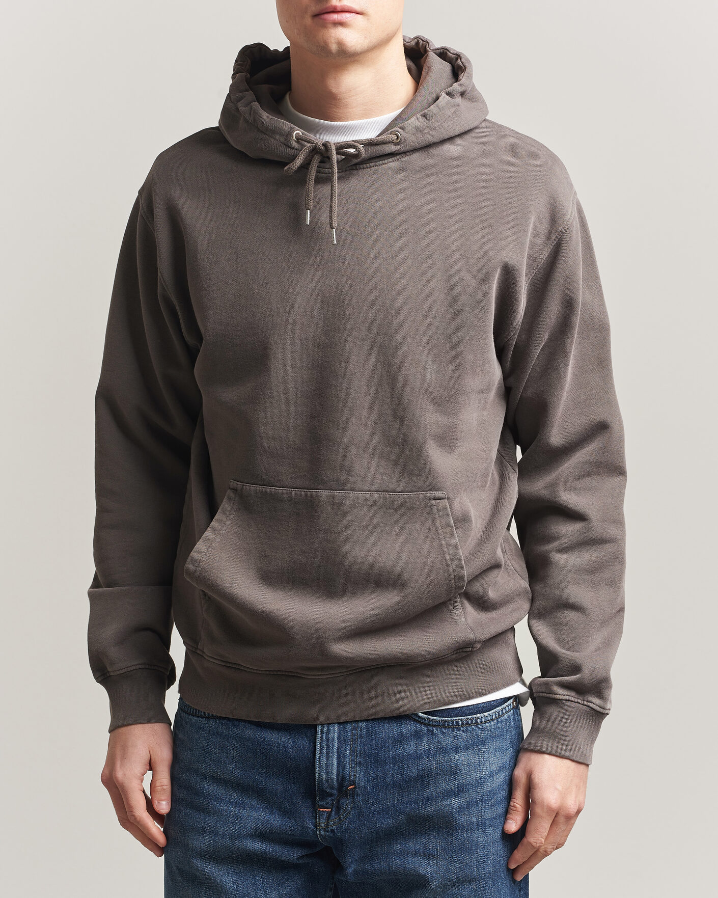 Hombres | Jerséis y prendas de punto | Colorful Standard | Classic Organic Hood Fade Mud