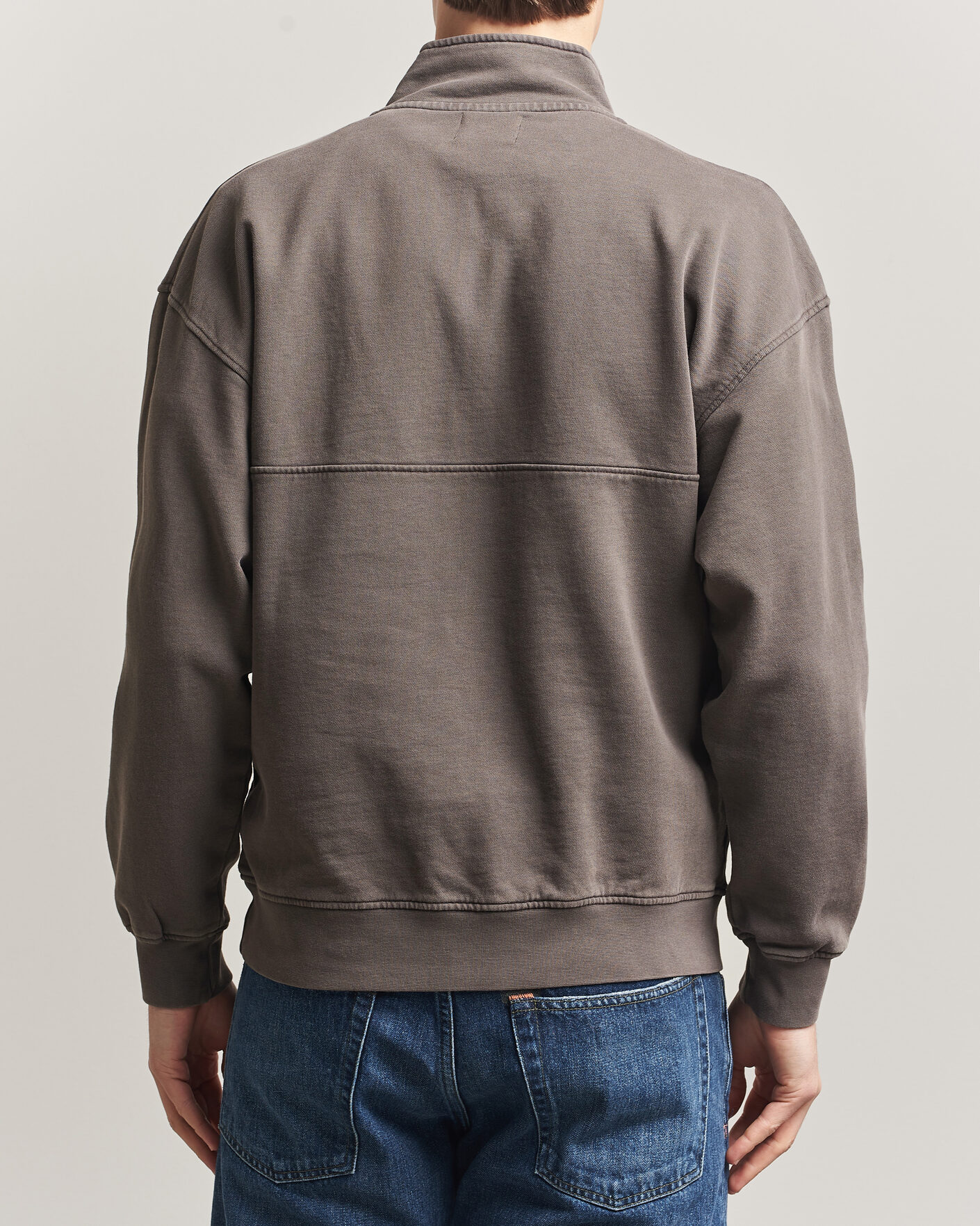Hombres | Jerséis y prendas de punto | Colorful Standard | Classic Organic Half-Zip Faded Mud