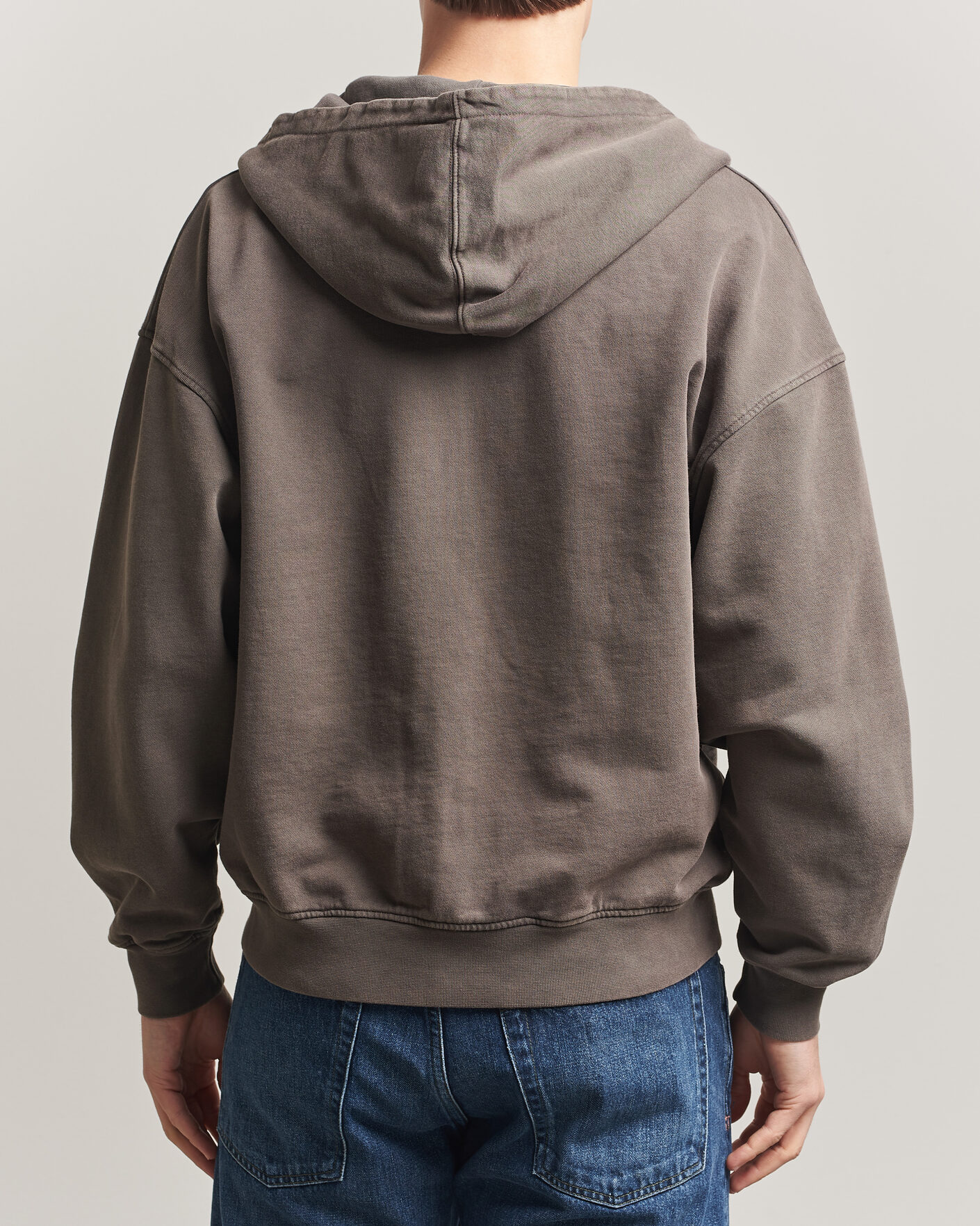 Hombres | Jerséis y prendas de punto | Colorful Standard | Classic Organic Full Zip Hoodie Faded Mud