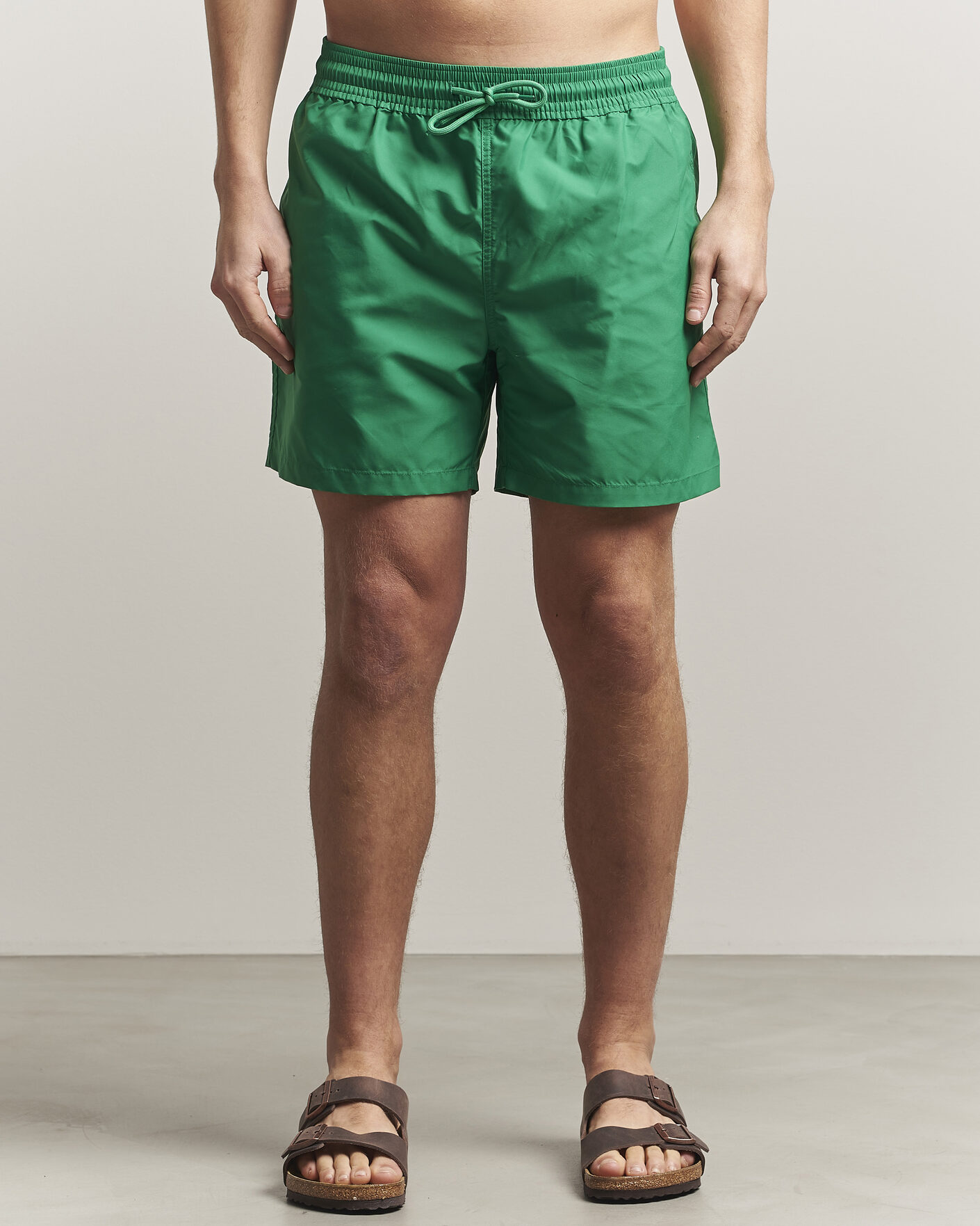 Hombres | Bañadores | Colorful Standard | Classic Organic Swim Shorts Kelly Green