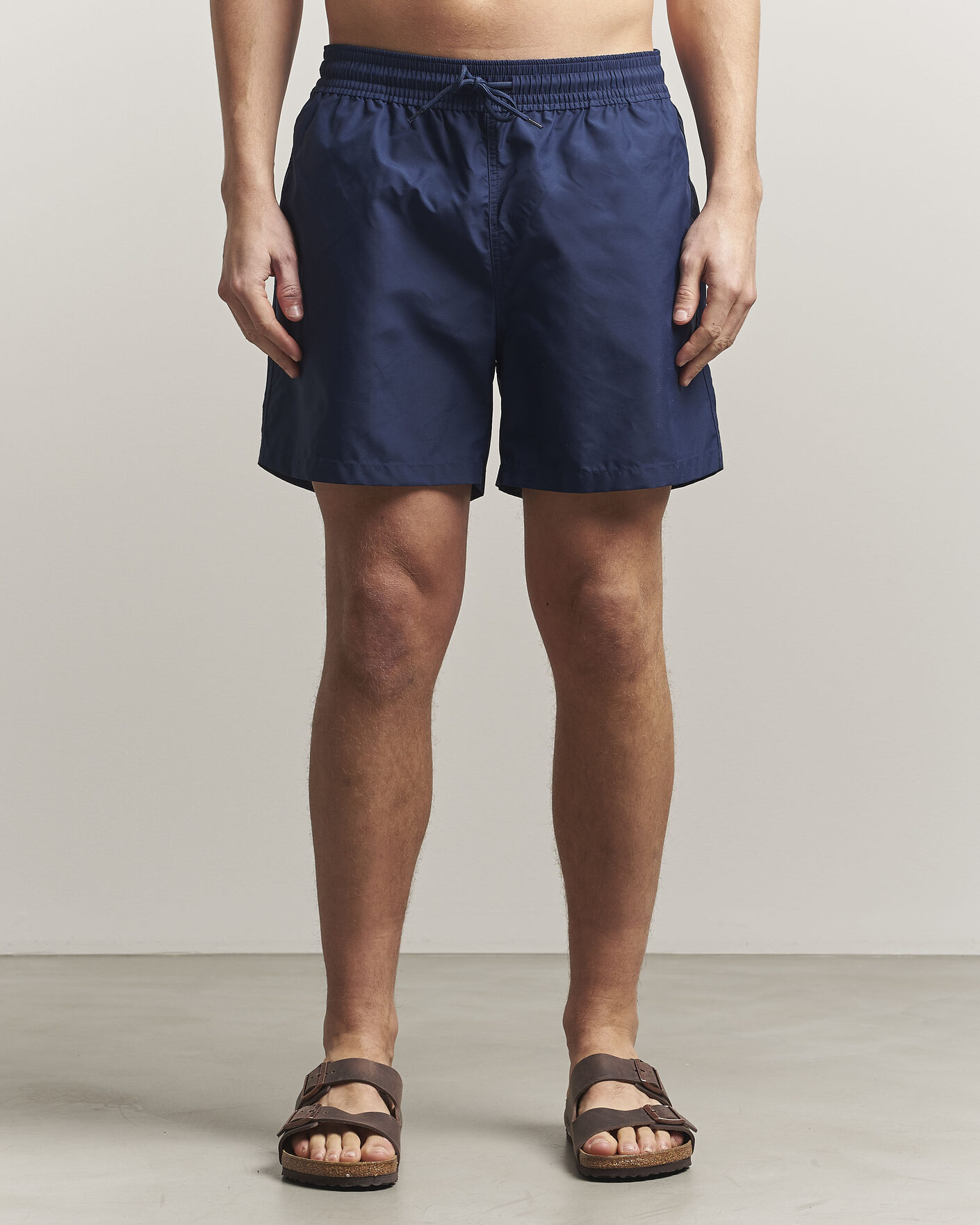 Hombres | Bañadores | Colorful Standard | Classic Organic Swim Shorts Marine Blue