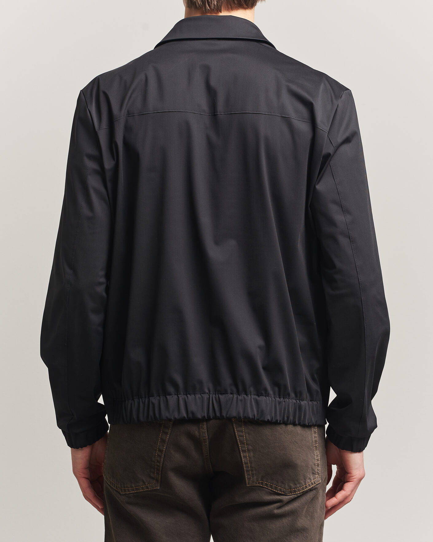 Hombres | Abrigos y chaquetas | Harris Wharf London | Light Technic Short Jacket Black