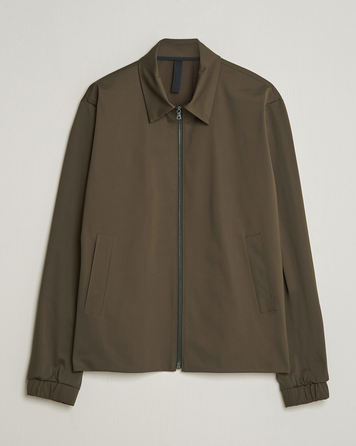 Hombres | Abrigos y chaquetas | Harris Wharf London | Light Technic Short Jacket Dark Brown