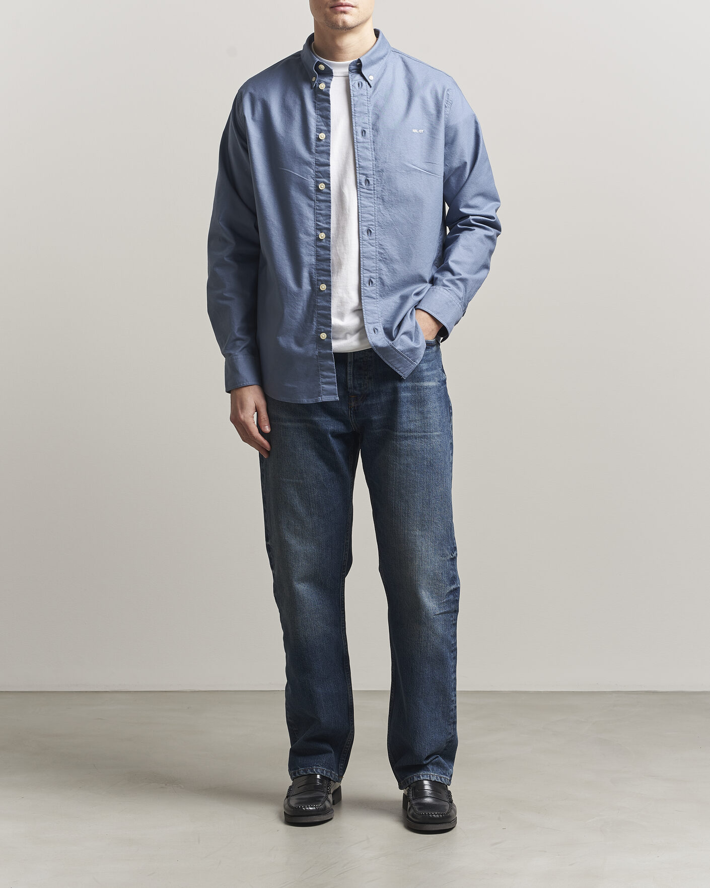 Hombres | Vaqueros | Samsøe Samsøe | Eddie Regular Fit Jeans Nippon Blue