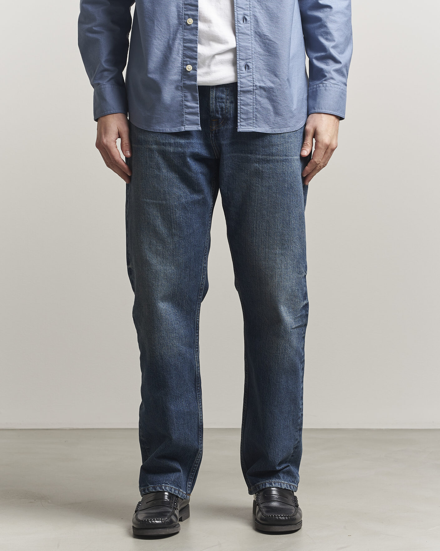 Hombres | Vaqueros | Samsøe Samsøe | Eddie Regular Fit Jeans Nippon Blue