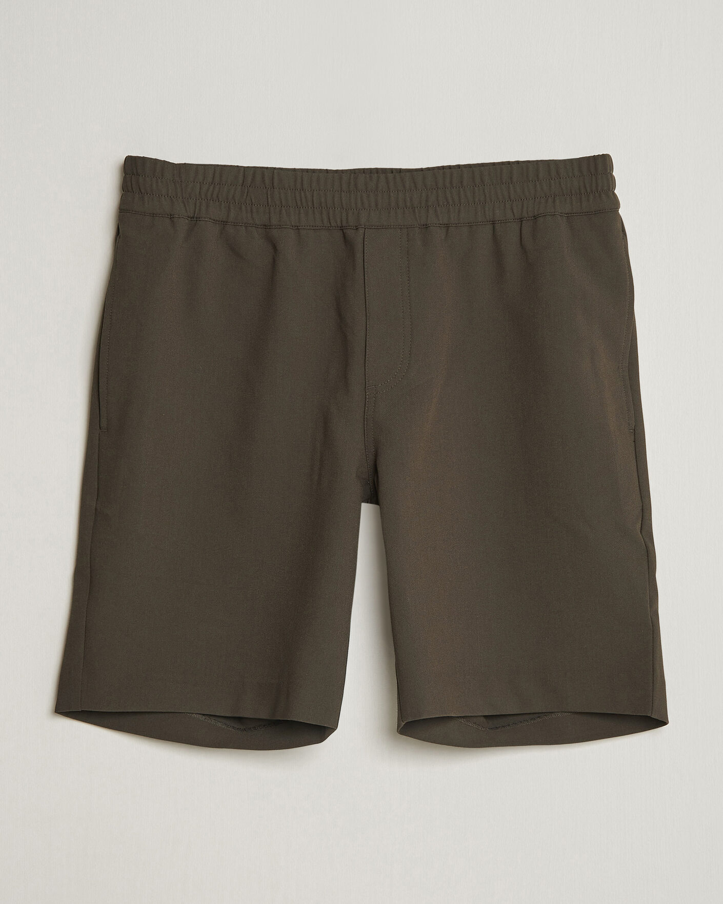 Hombres | Pantalones cortos | Samsøe Samsøe | Smith Drawstring Shorts Black Olive