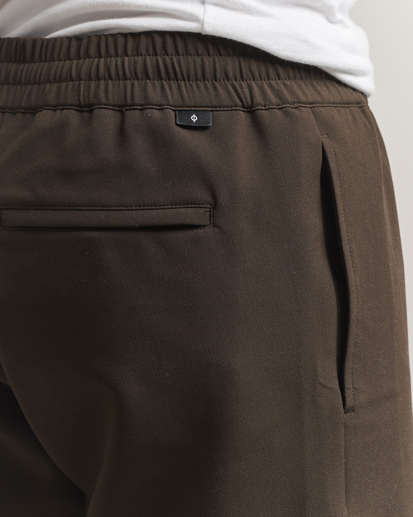 Hombres | Pantalones cortos | Samsøe Samsøe | Smith Drawstring Shorts Black Olive
