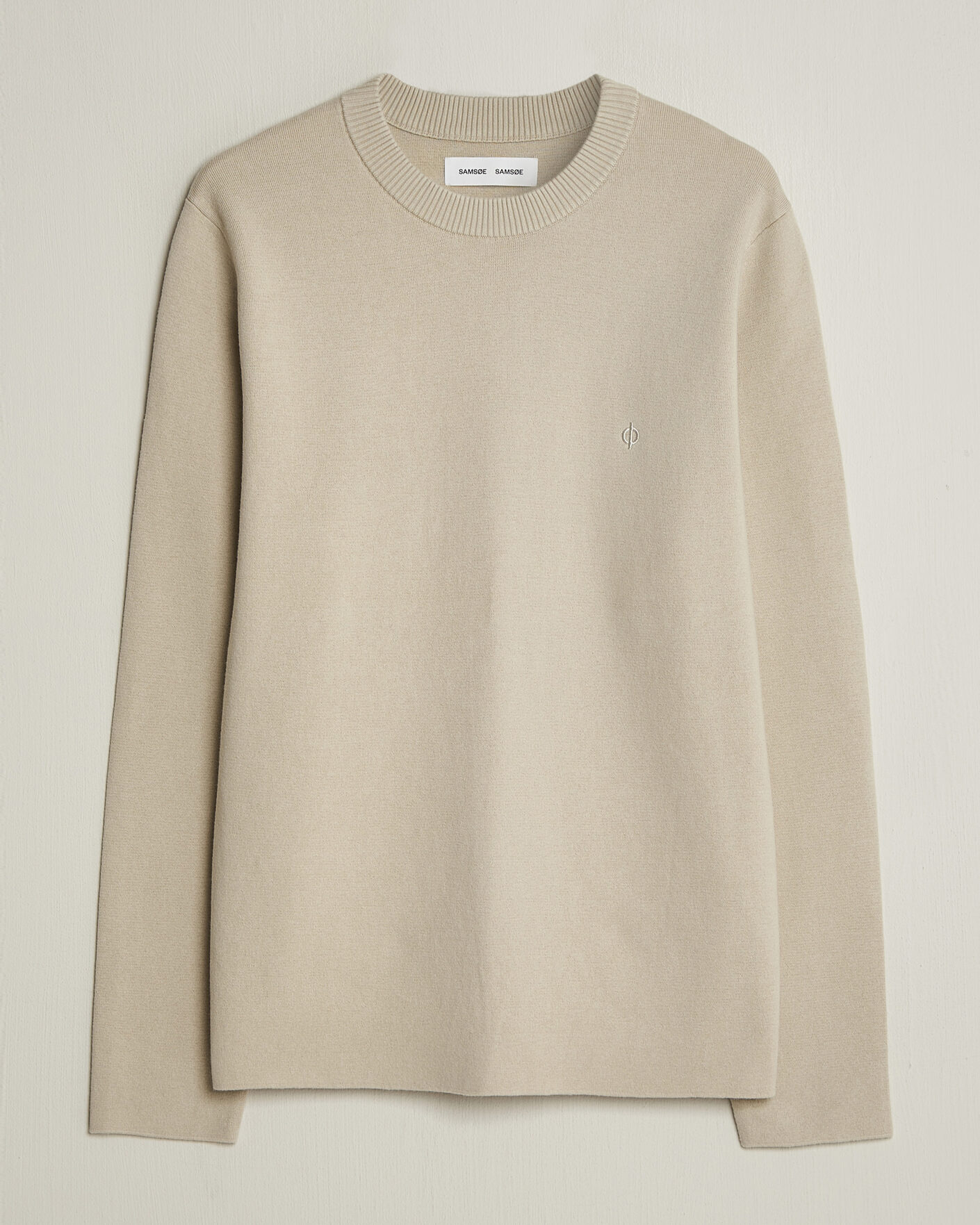 Hombres | Jerséis y prendas de punto | Samsøe Samsøe | Niklas Crew Neck Sweater Moonstruck