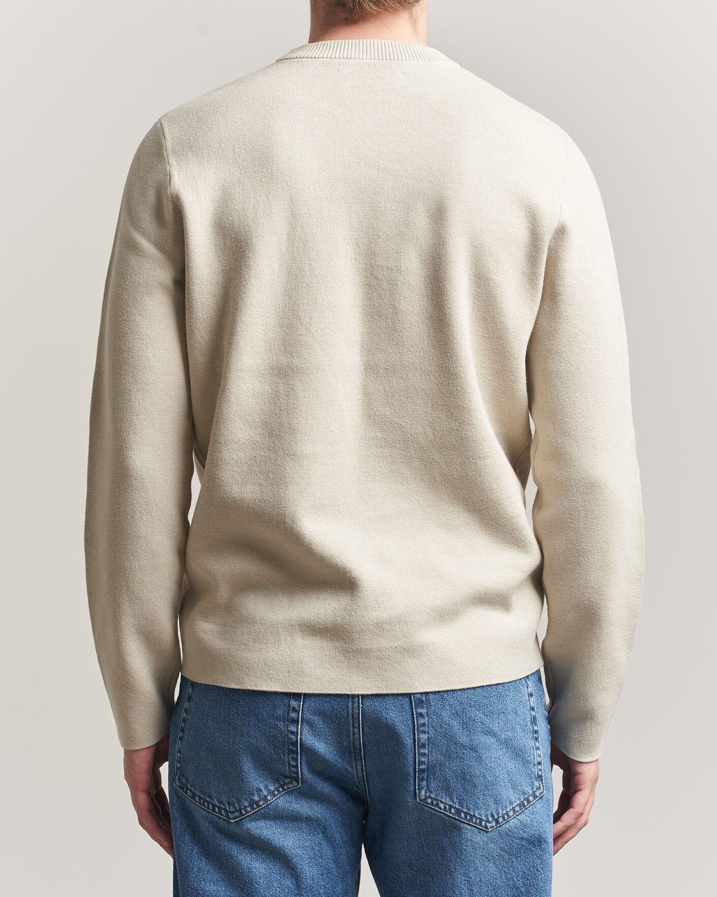 Hombres | Jerséis y prendas de punto | Samsøe Samsøe | Niklas Crew Neck Sweater Moonstruck