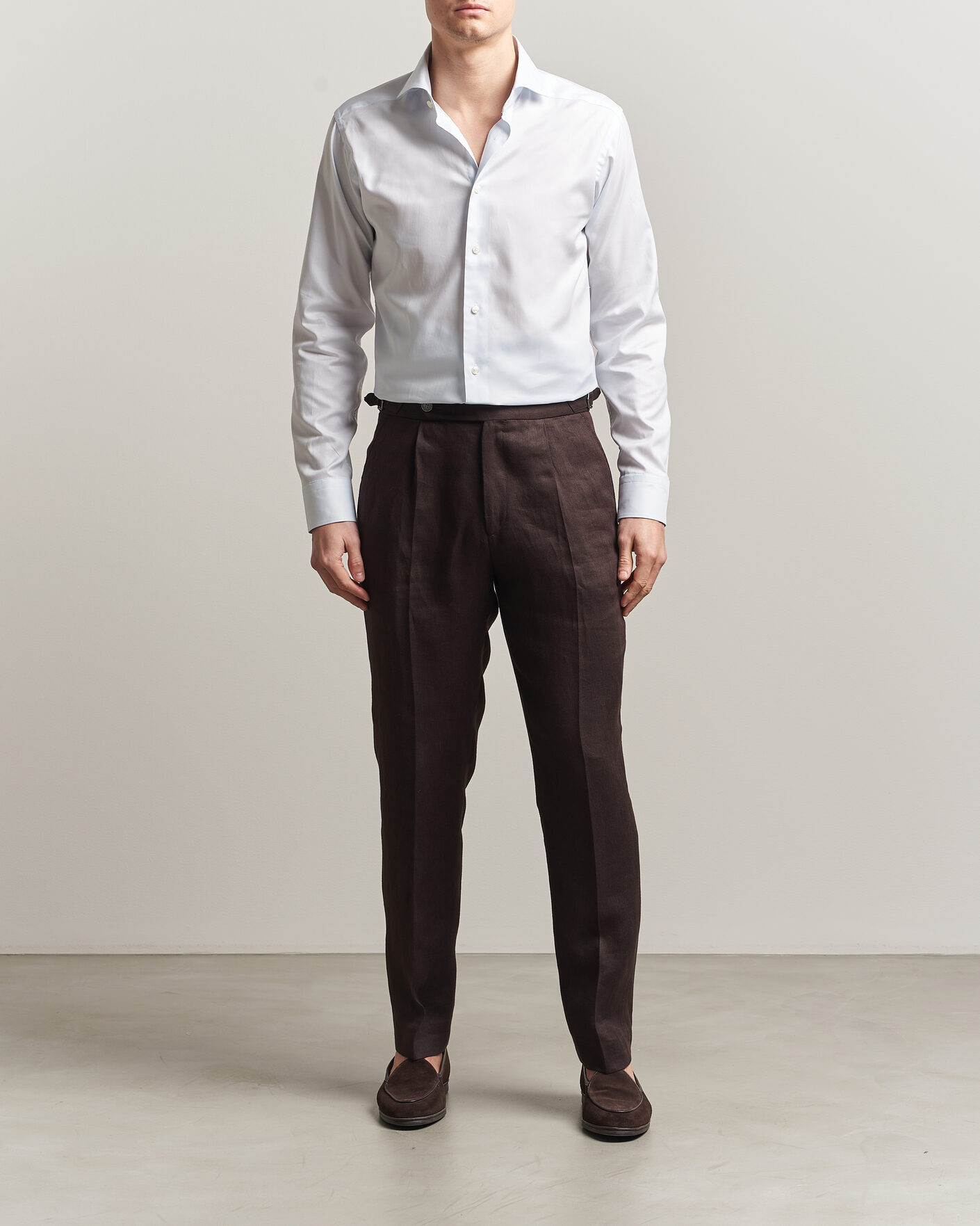 Hombres | Camisas | Eton | Slim Fit Signature Oxford Shirt Light Blue