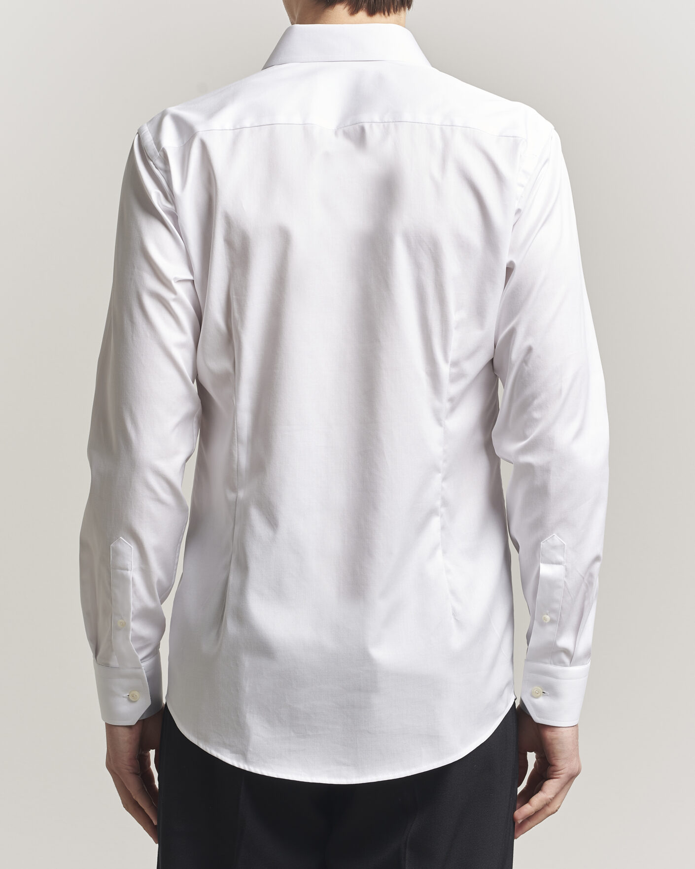 Hombres | Camisas | Eton | Slim Fit Signature Twill Contrast Shirt White
