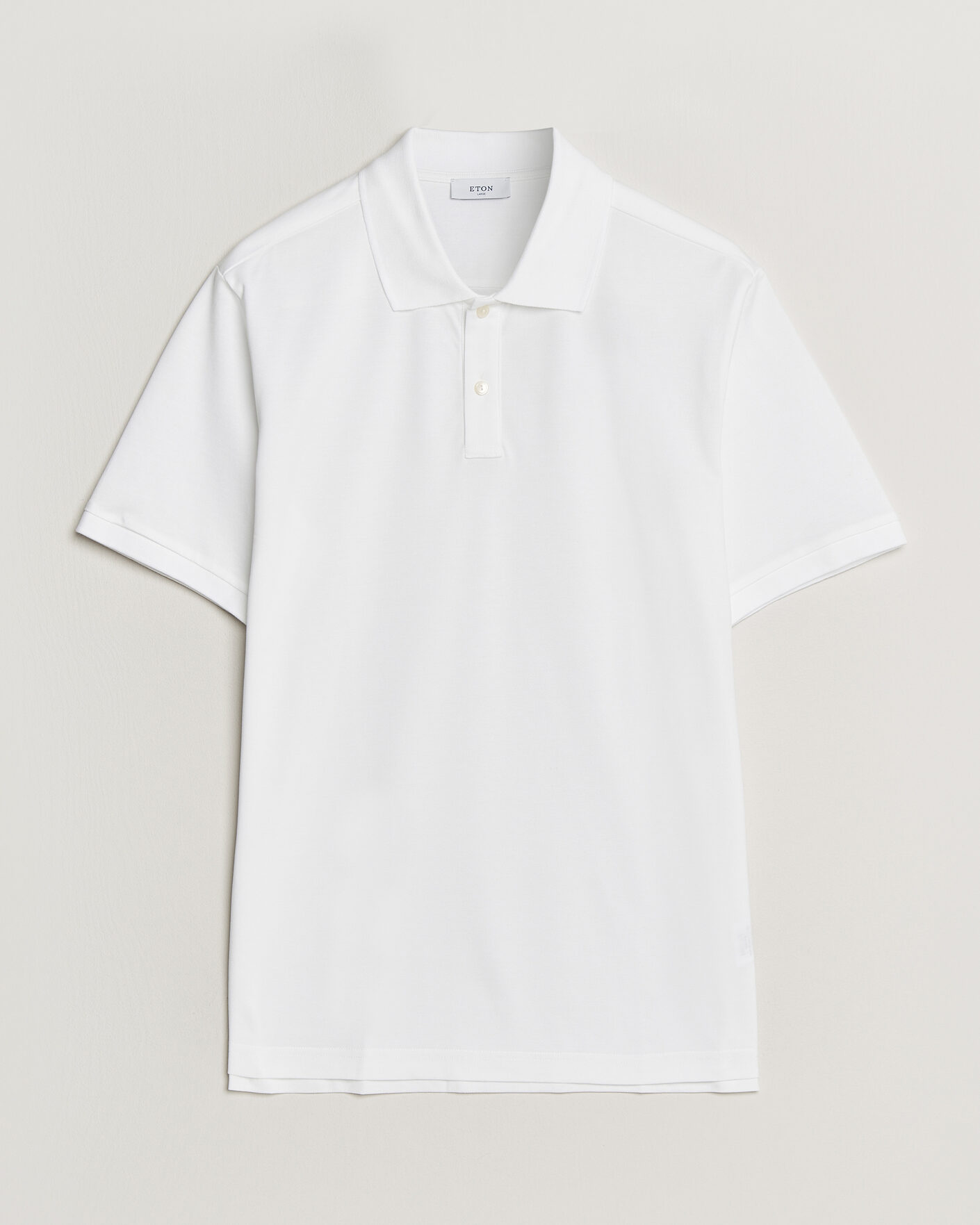 Hombres | Polos | Eton | Pima Pique Polo White