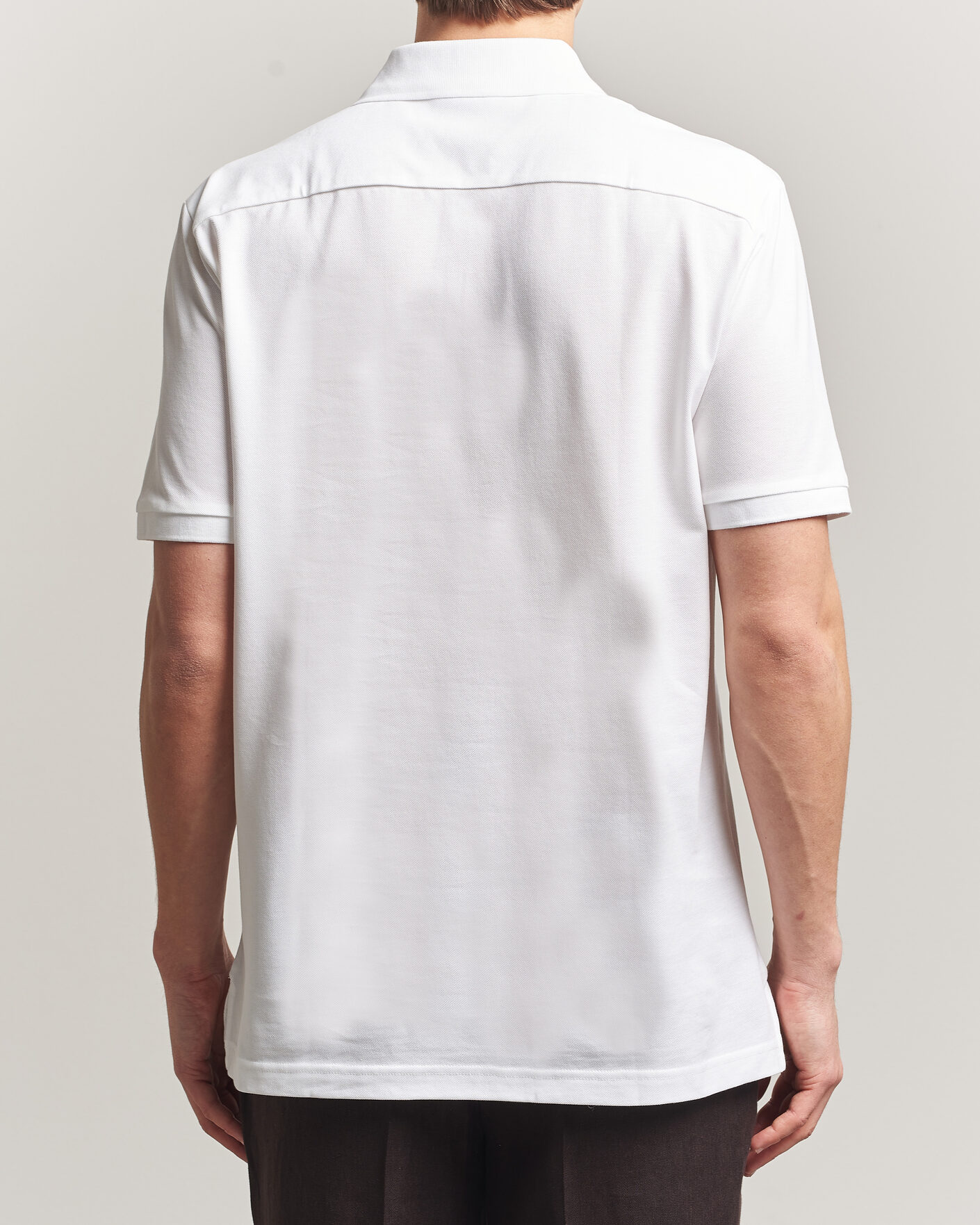 Hombres | Polos | Eton | Pima Pique Polo White