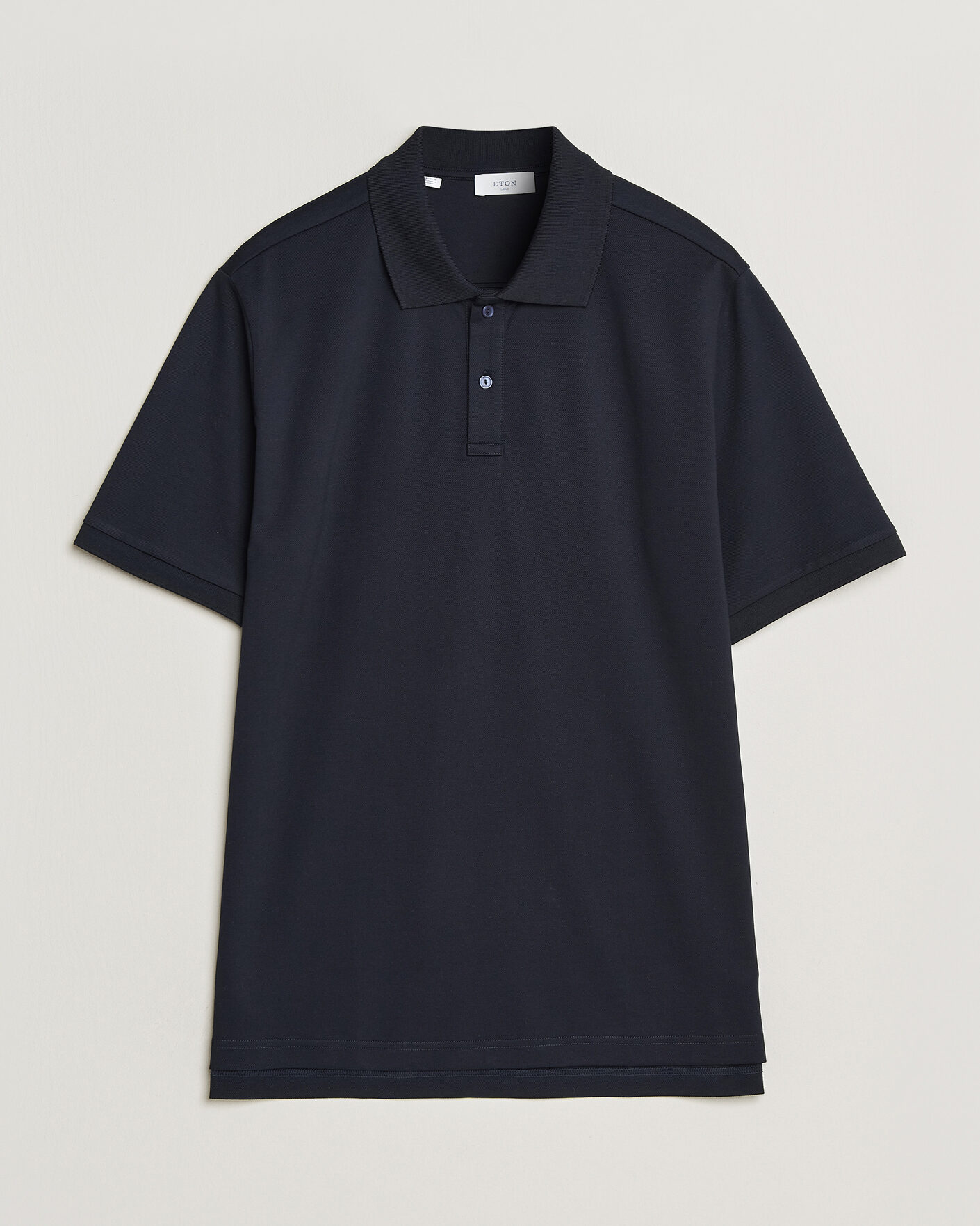 Hombres | Polos | Eton | Pima Pique Polo Navy Blue