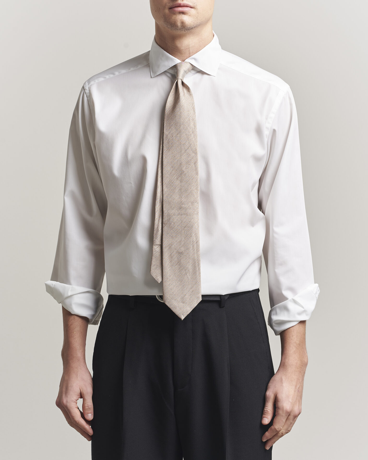 Hombres | Camisas | Eton | Casual Fit Breeze Poplin Shirt White