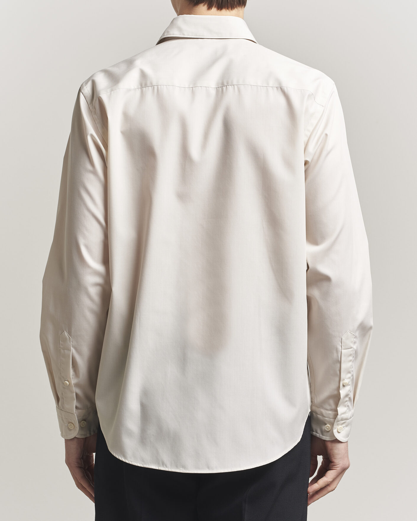 Hombres | Camisas | Eton | Casual Fit Breeze Poplin Shirt Beige