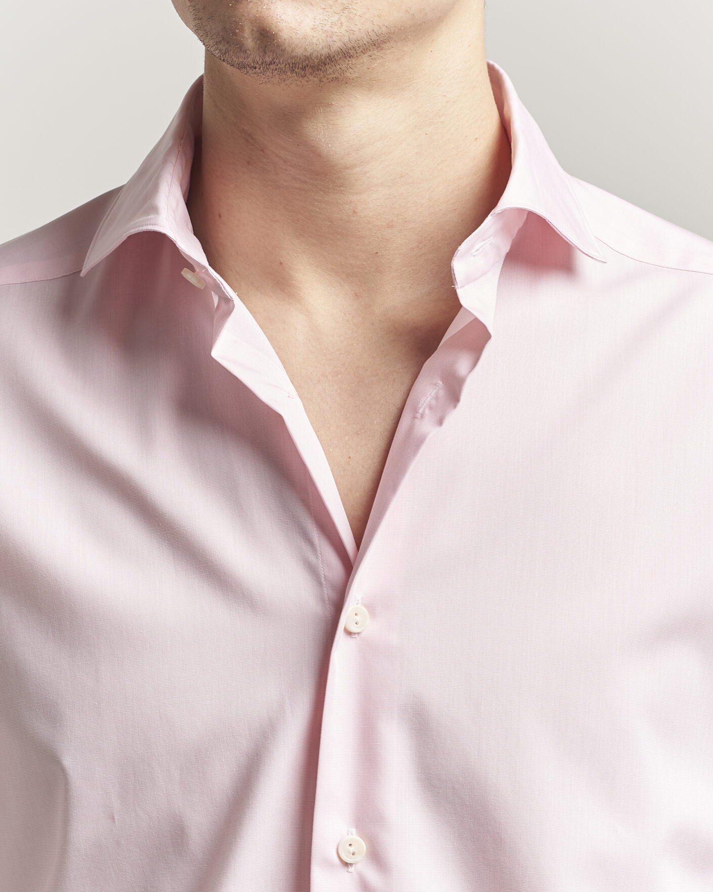 Hombres | Camisas | Eton | Casual Fit Breeze Poplin Shirt Pink