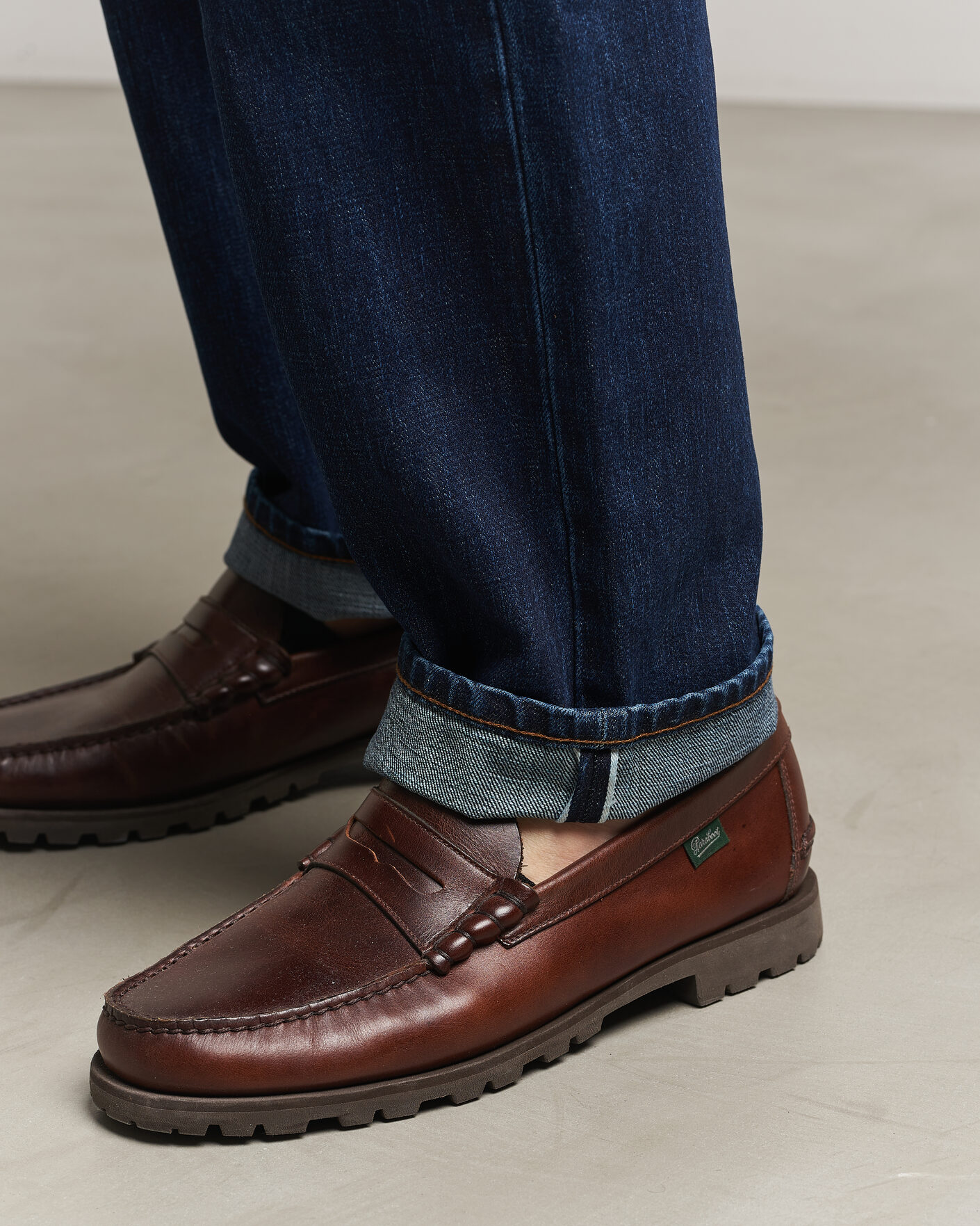 Hombres | Vaqueros | Drake's | 5-Pocket Japanese Selvedge Denim Stone Wash