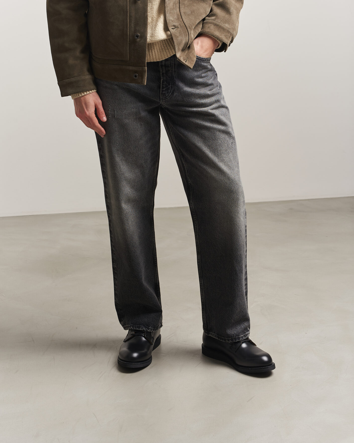 Hombres | Zapatos Oxford | Red Wing Shoes | Postman Oxford Black Chaparral