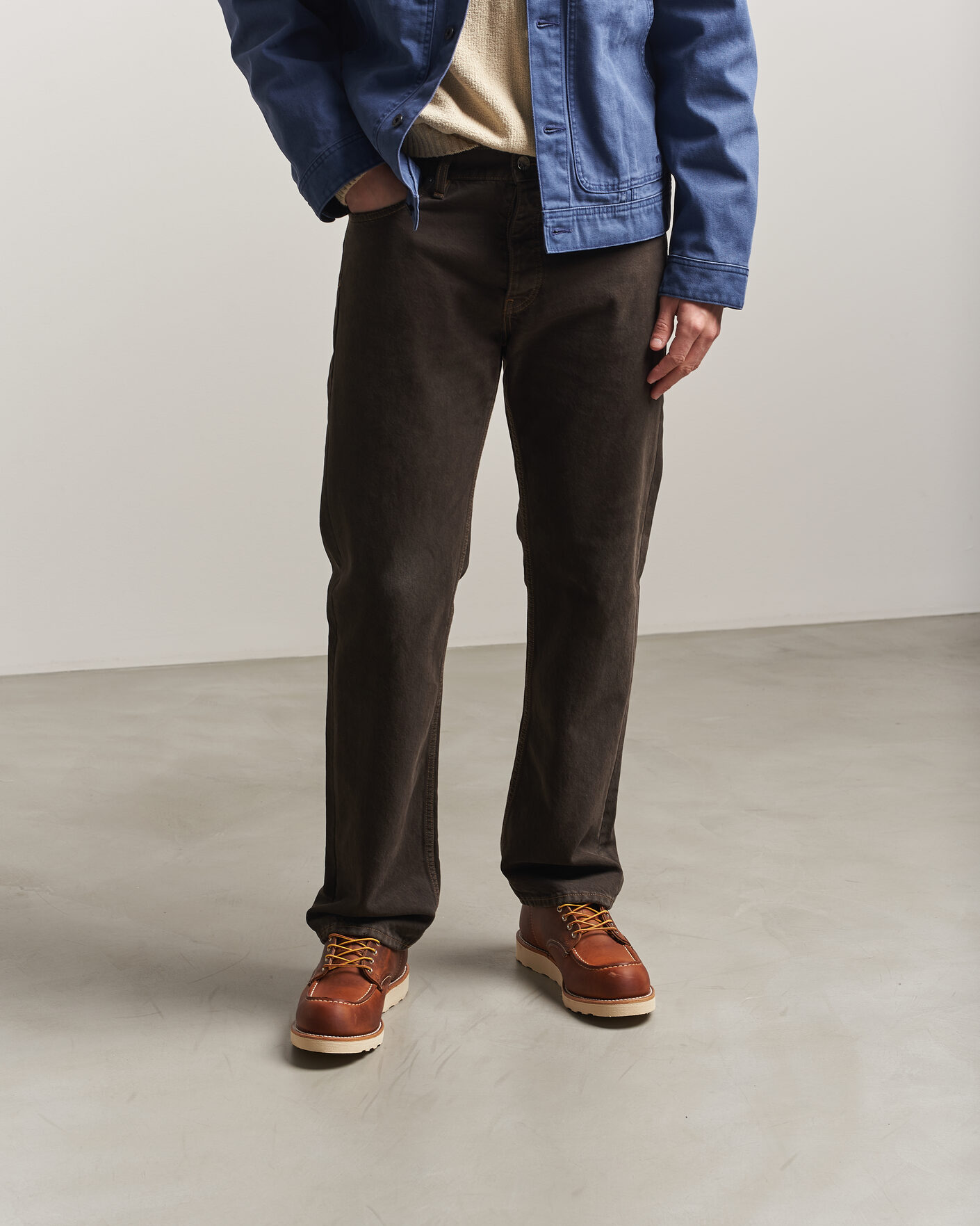 Hombres | Zapatos Oxford | Red Wing Shoes | Moc Toe Oxford Copper Rough/Though Leather