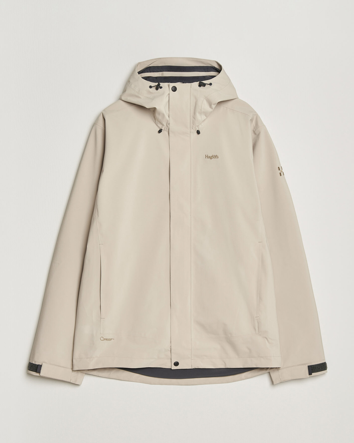 Hombres | Abrigos y chaquetas | Haglöfs | Breeze Proof Jacket Chalk Beige