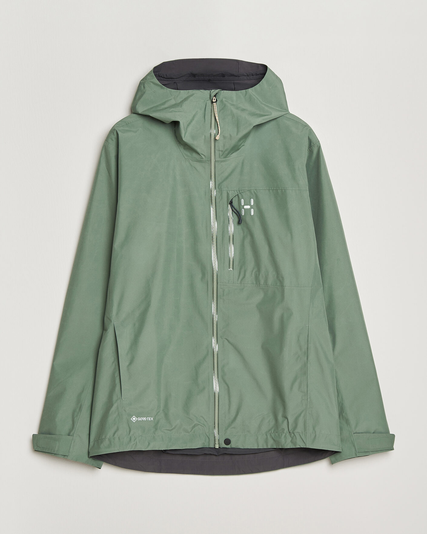 Hombres | Abrigos y chaquetas | Haglöfs | Alert Gore-Tex Jacket Chlorophyll Green