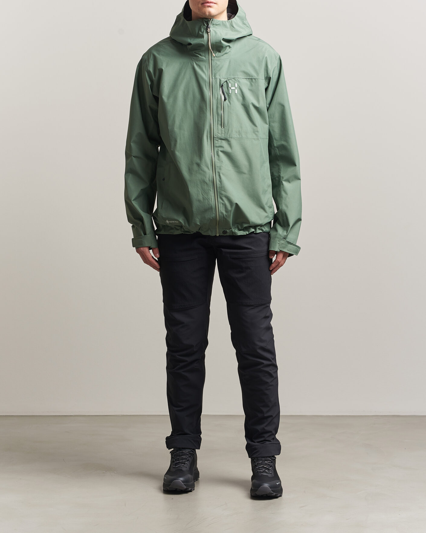 Hombres | Abrigos y chaquetas | Haglöfs | Alert Gore-Tex Jacket Chlorophyll Green