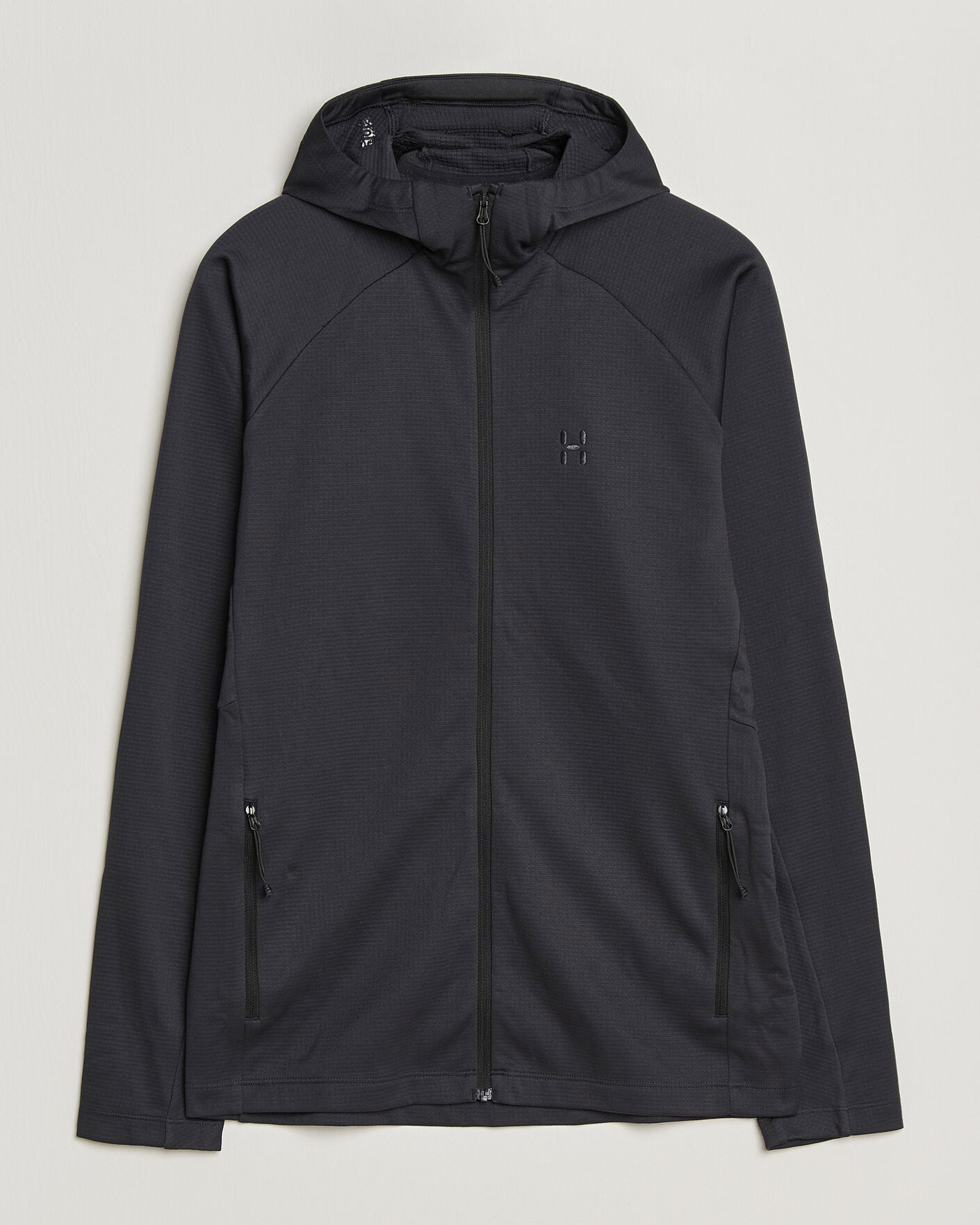 Hombres | Jerséis y prendas de punto | Haglöfs | Korp Mid Fleece Hood True Black