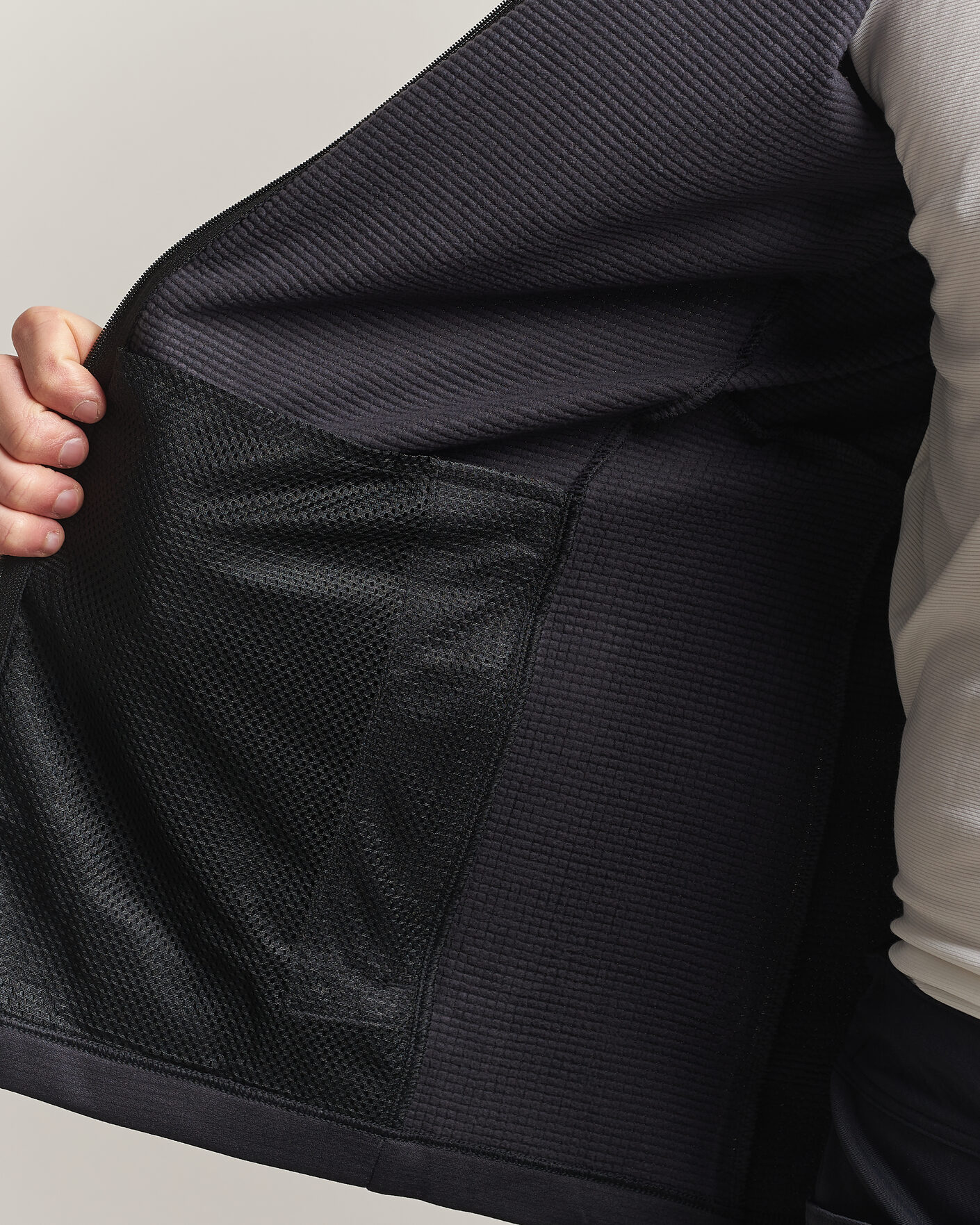 Hombres | Jerséis y prendas de punto | Haglöfs | Korp Mid Fleece Hood True Black