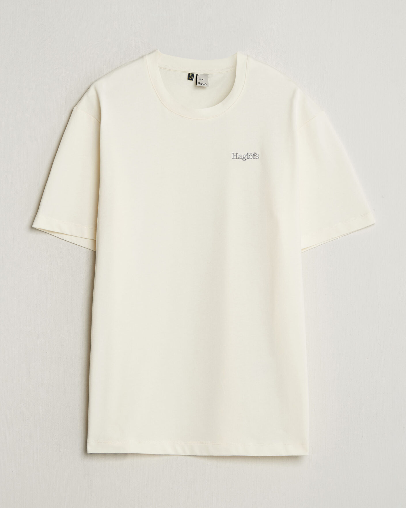 Hombres | Camisetas | Haglöfs | Organic Cotton T-Shirt Soft White