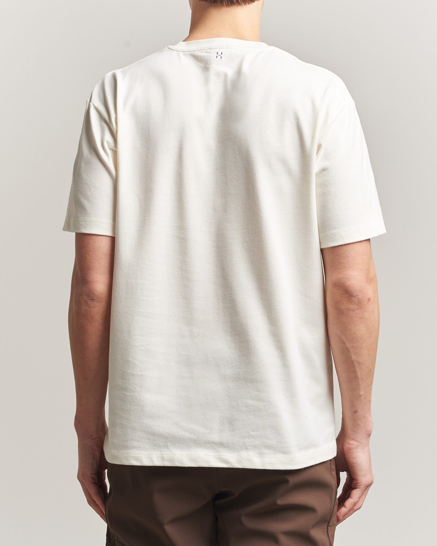 Hombres | Camisetas | Haglöfs | Organic Cotton T-Shirt Soft White
