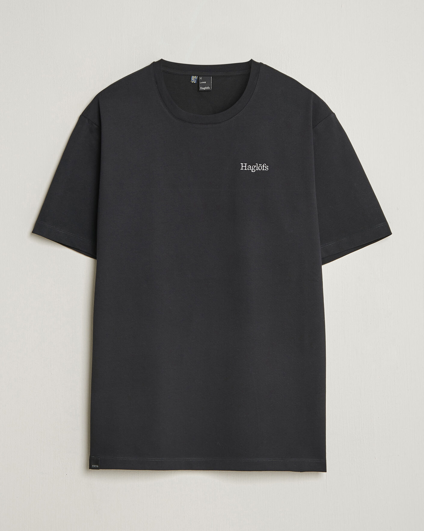 Hombres | Camisetas | Haglöfs | Organic Cotton T-Shirt True Black