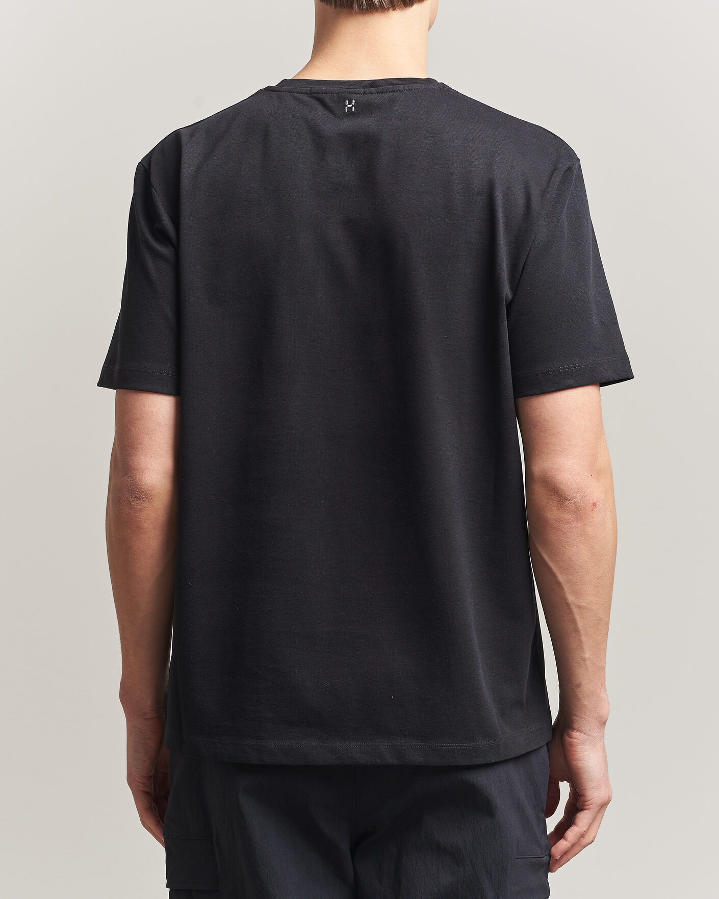 Hombres | Camisetas | Haglöfs | Organic Cotton T-Shirt True Black