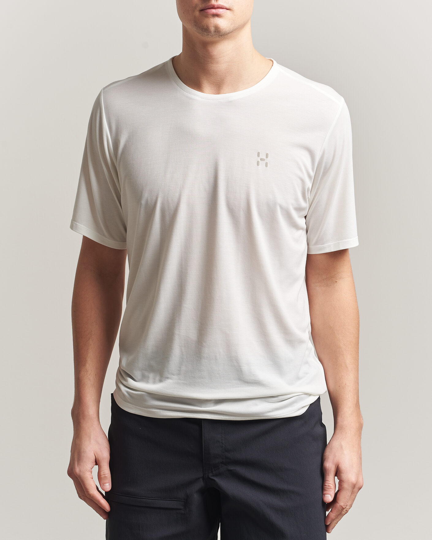 Hombres | Camisetas | Haglöfs | L.I.M Delta T-Shirt Soft White