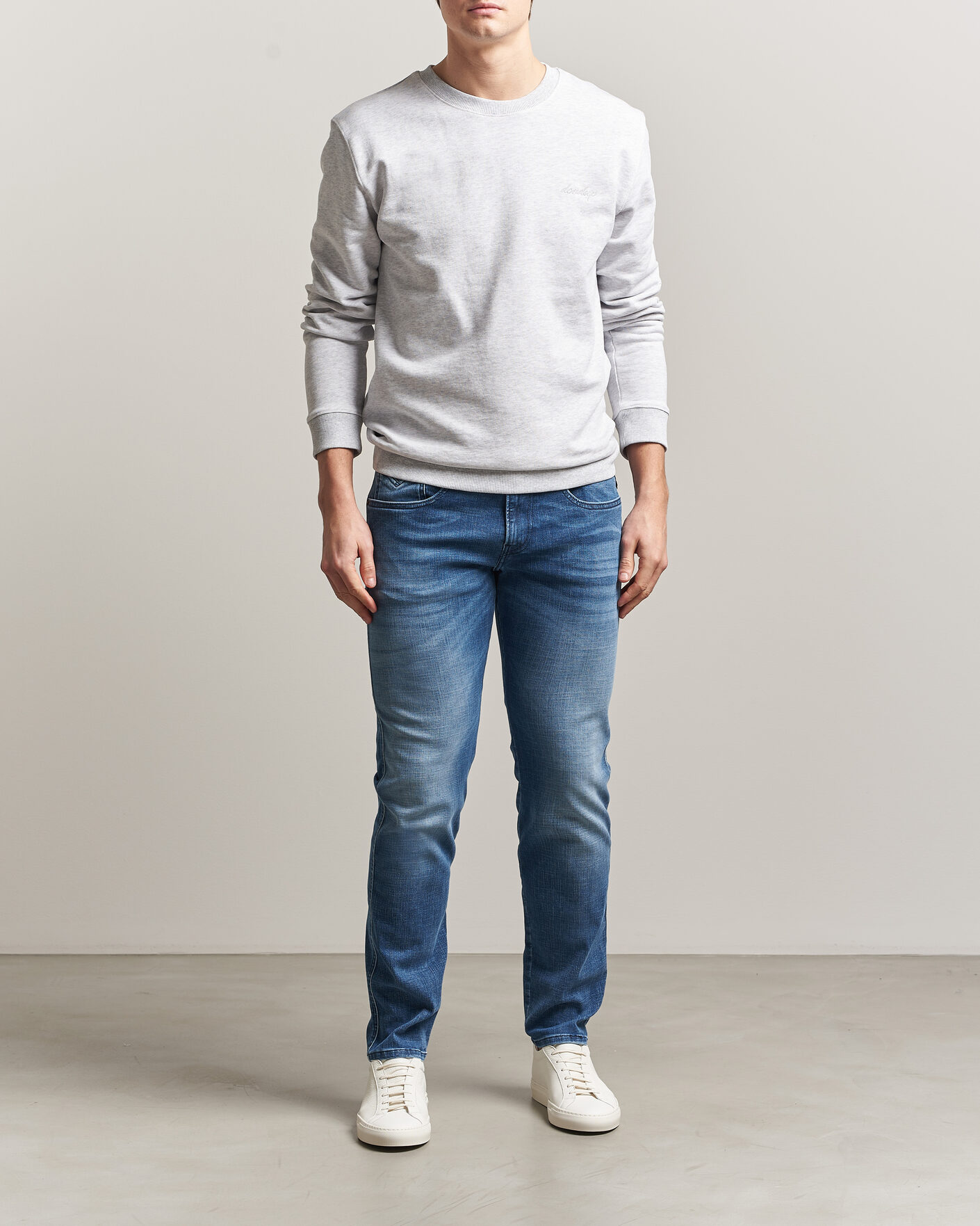 Hombres | Vaqueros | Replay | Anbass Hyperflex Matrix Jeans Medium Blue