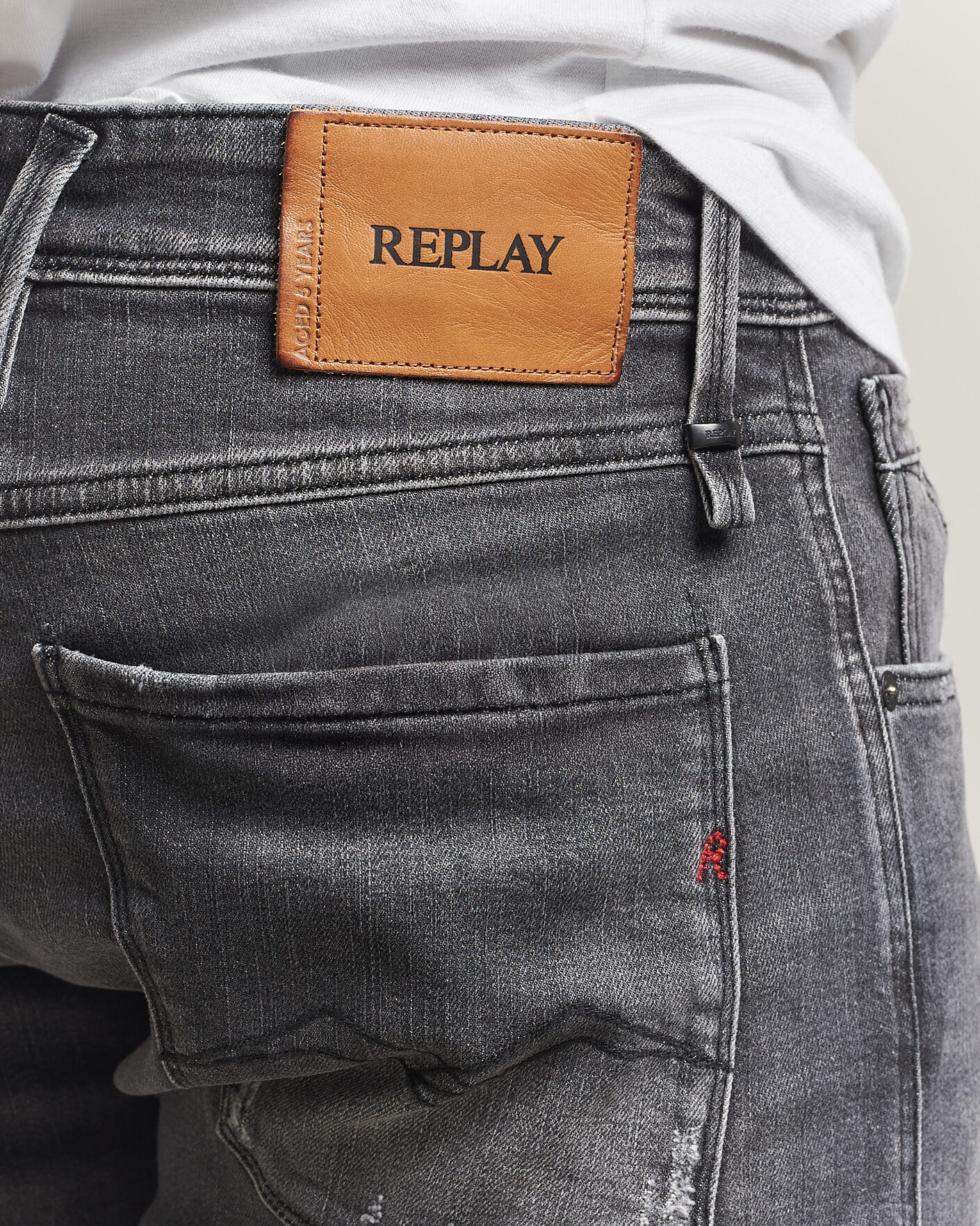 Hombres | Vaqueros | Replay | Anbass 5 Years Wash Jeans Washed Grey