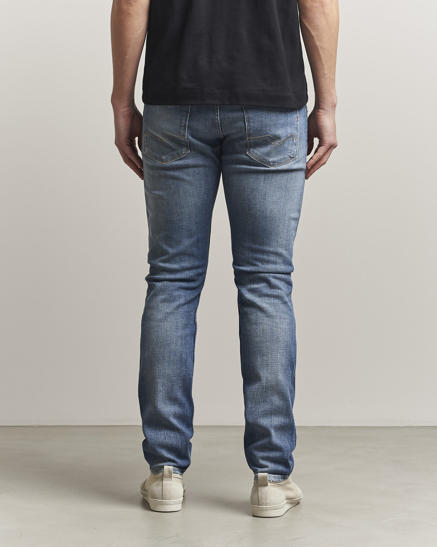 Hombres | Vaqueros | Replay | Anbass 10 Year Wash Jeans Medium Blue