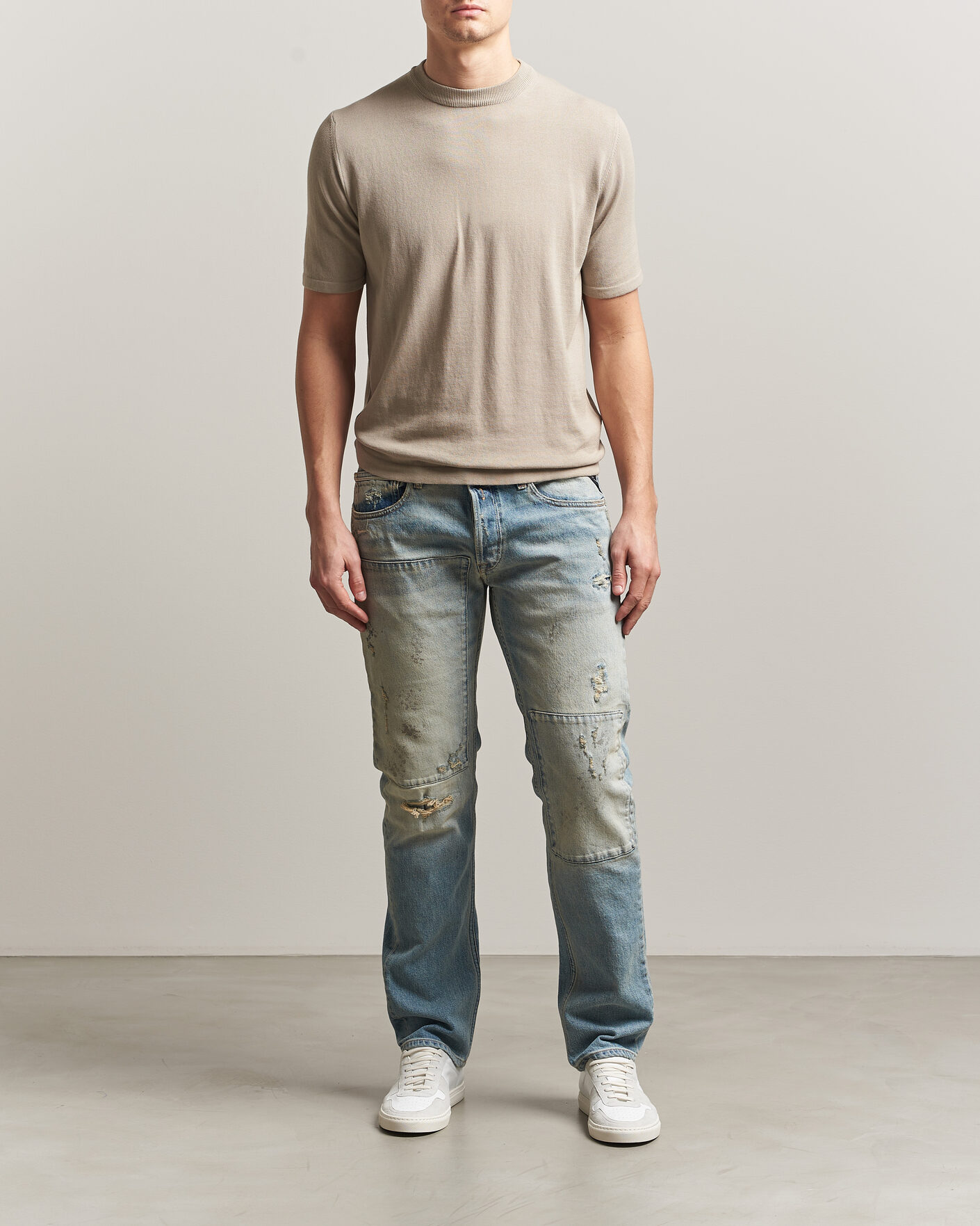 Hombres | Vaqueros | Replay | Grover Sraight Fit 20 Years Wash Jeans Light Blue