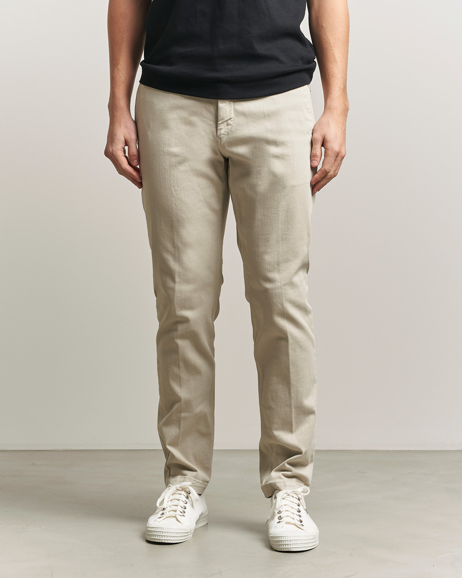 Hombres | Pantalones | Replay | Benni Hyperflex X-Lite Chinos Ivory